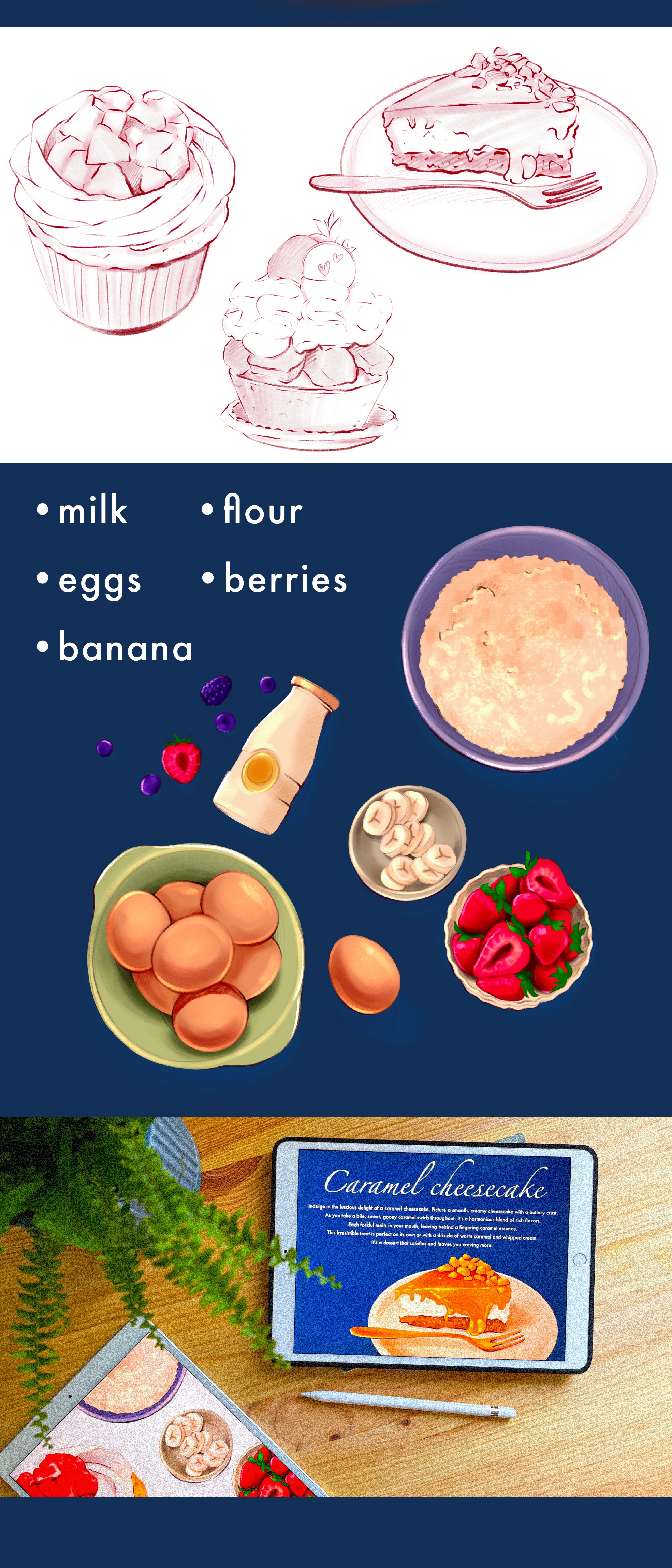 FOOD ILLUSTRATION — Изображение №6 — Брендинг, Иллюстрация на Dprofile