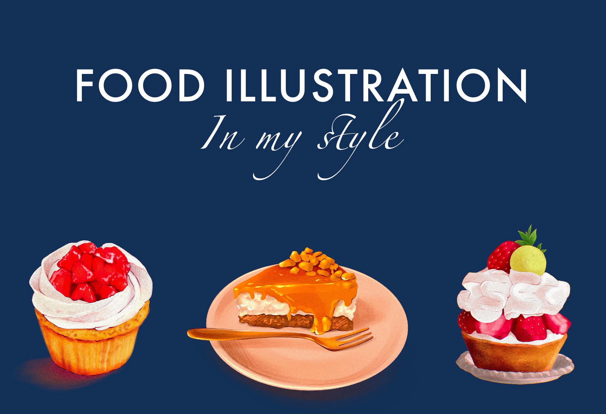 FOOD ILLUSTRATION — Изображение №1 — Брендинг, Иллюстрация на Dprofile