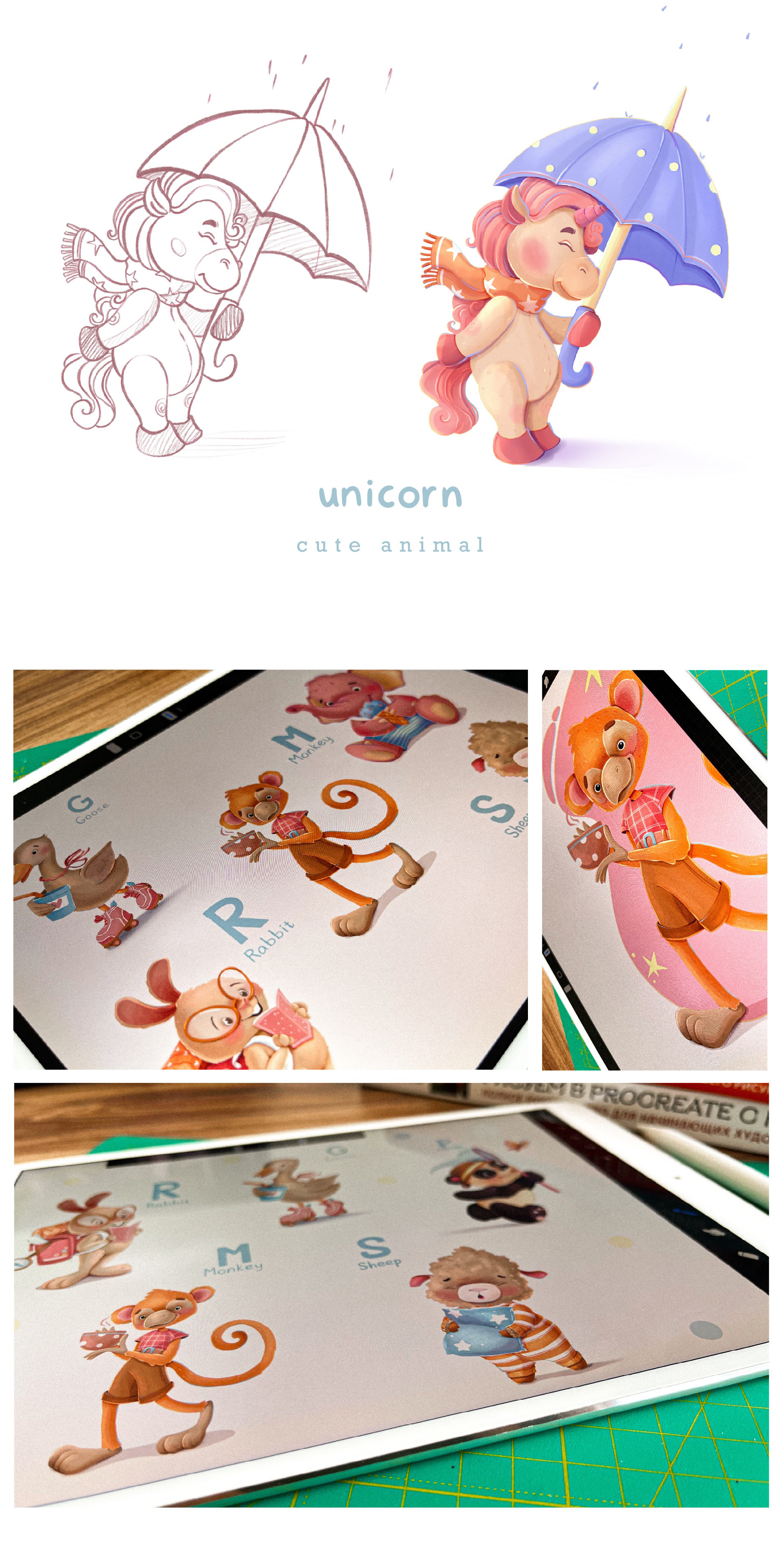 Character design cute animals — Изображение №5 — Брендинг, Иллюстрация на Dprofile
