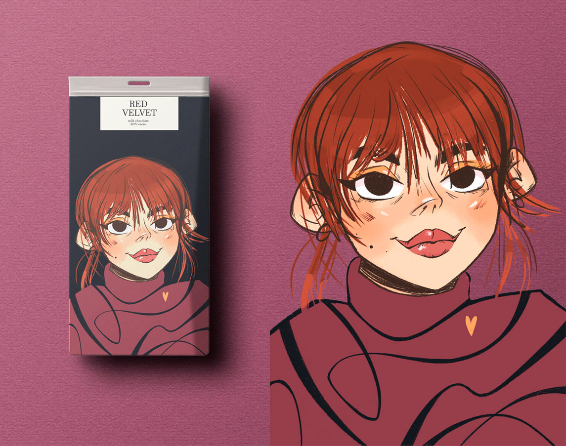 Chocolate packaging illustrations — Изображение №6 — Брендинг, Иллюстрация на Dprofile