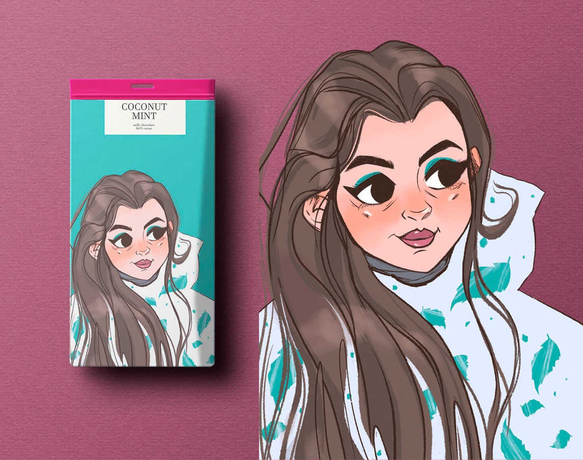 Chocolate packaging illustrations — Изображение №4 — Брендинг, Иллюстрация на Dprofile
