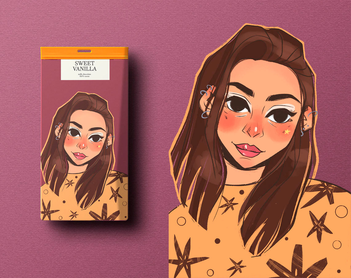 Chocolate packaging illustrations — Изображение №5 — Брендинг, Иллюстрация на Dprofile