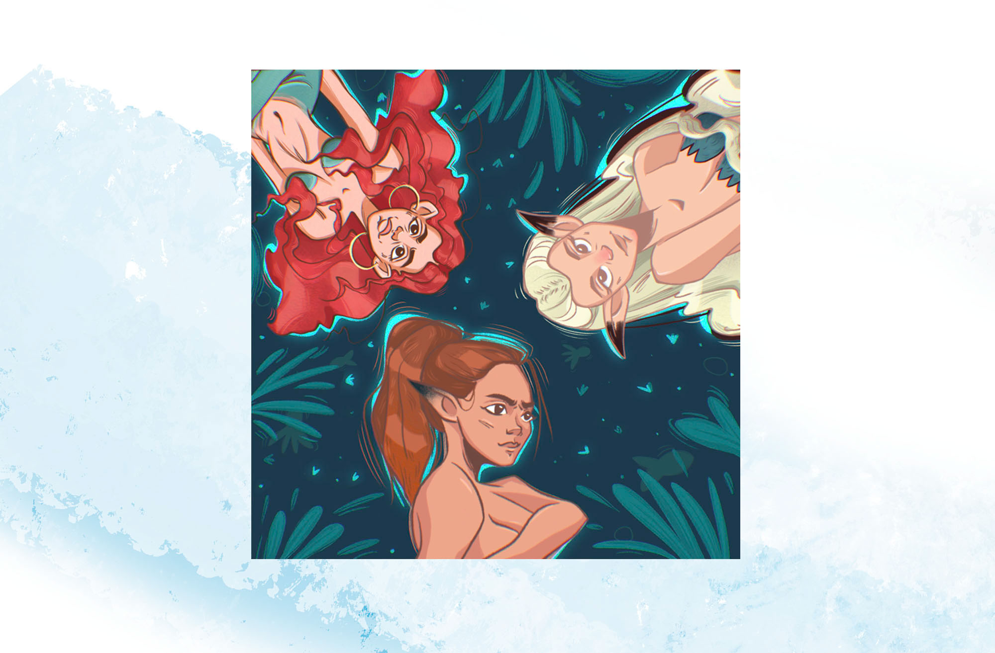 Mermaids — Изображение №8 — Иллюстрация, Графика на Dprofile