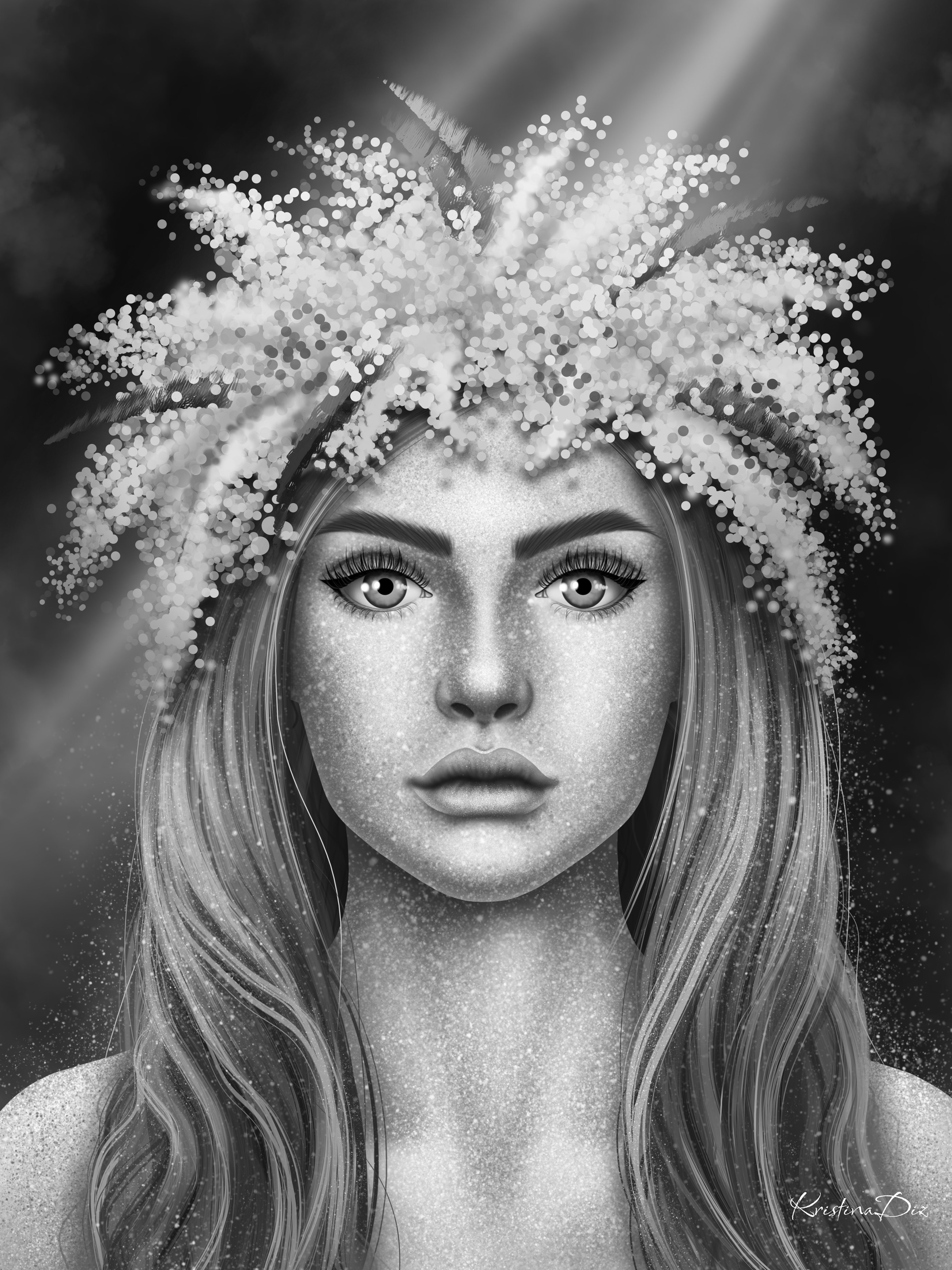 Сквозь тьму | иллюстрация — Изображение №5 — Иллюстрация, Графика на Dprofile