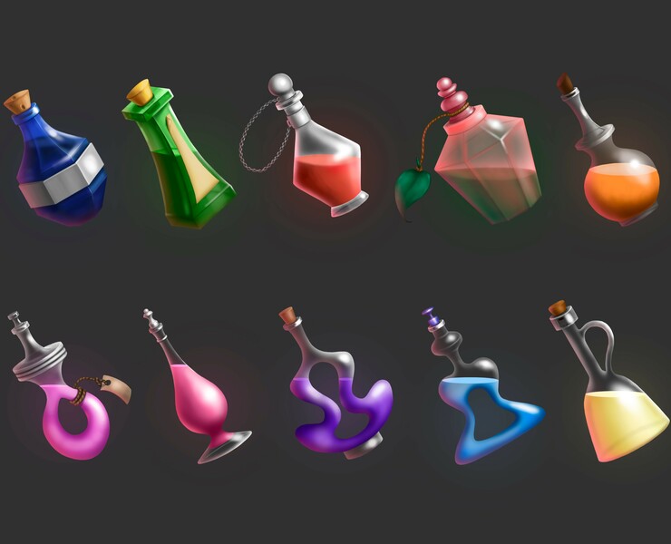 2D props — Интерфейсы, Графика на Dprofile
