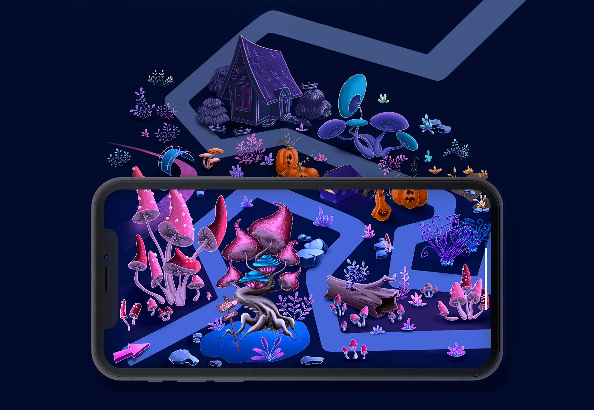 Тыквенная Песнь. Игровой дизайн — Изображение №12 — Иллюстрация на Dprofile