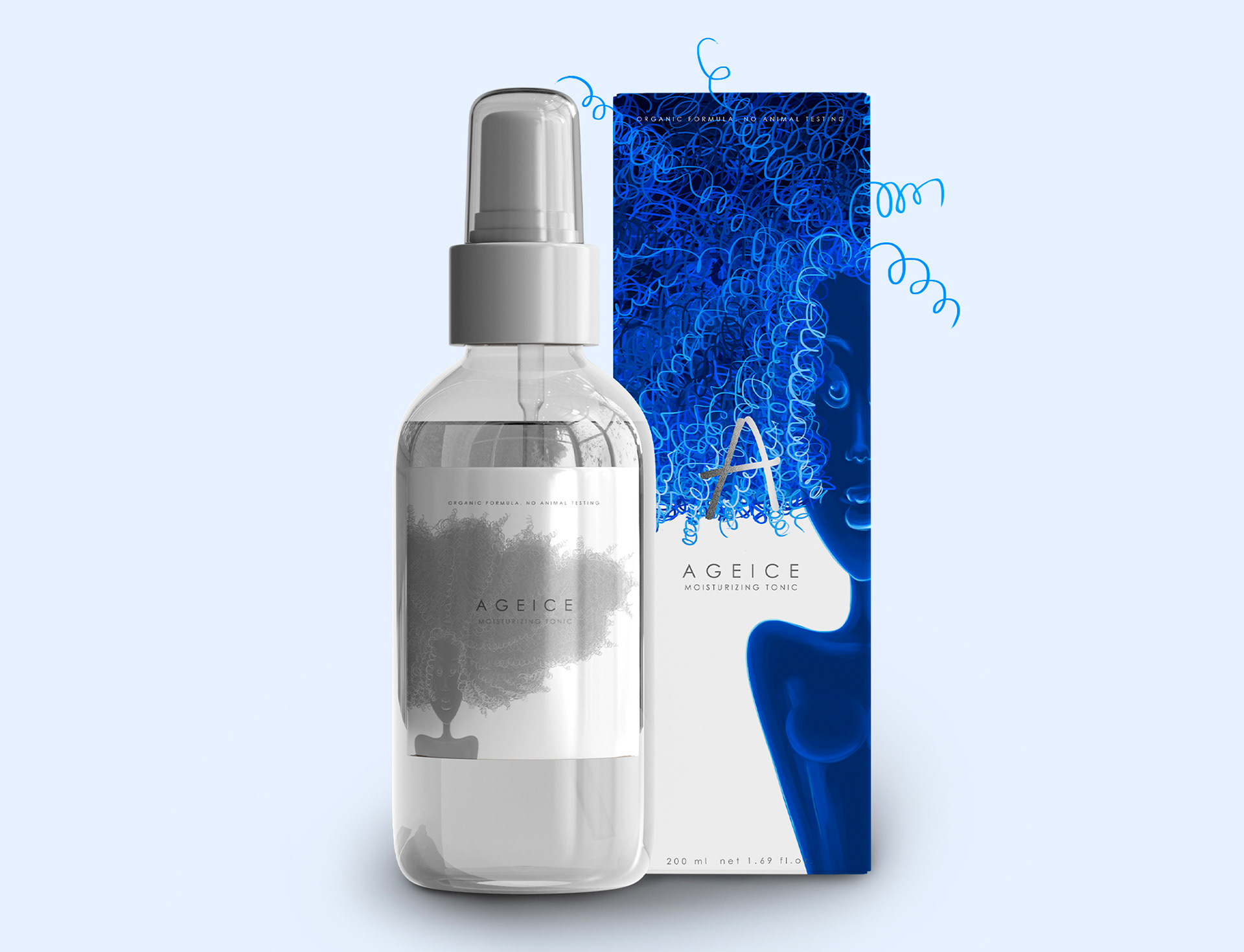 AGEICE. Упаковка косметики. Дизайн этикетки. — Изображение №8 — Брендинг, Иллюстрация на Dprofile