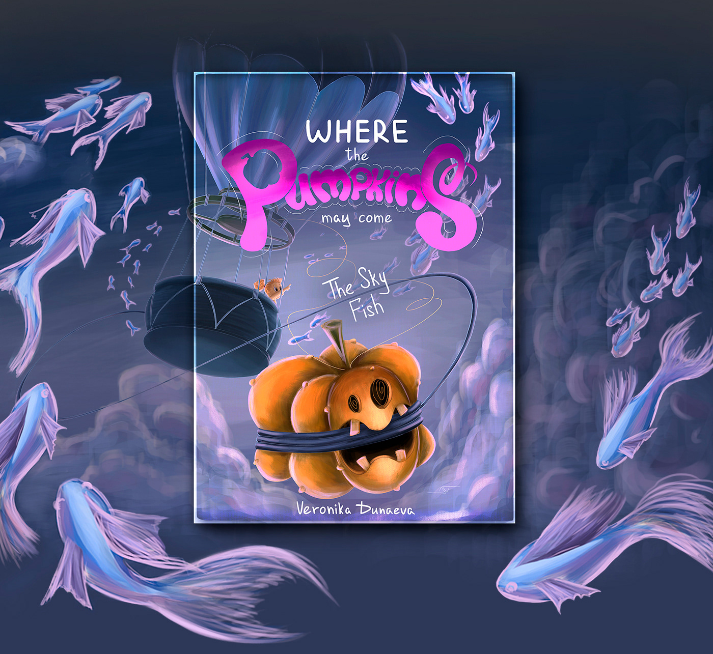 Куда приводят Тыквы. Дизайн обложек. Книжная иллюстрация. — Изображение №7 — Иллюстрация, Графика на Dprofile