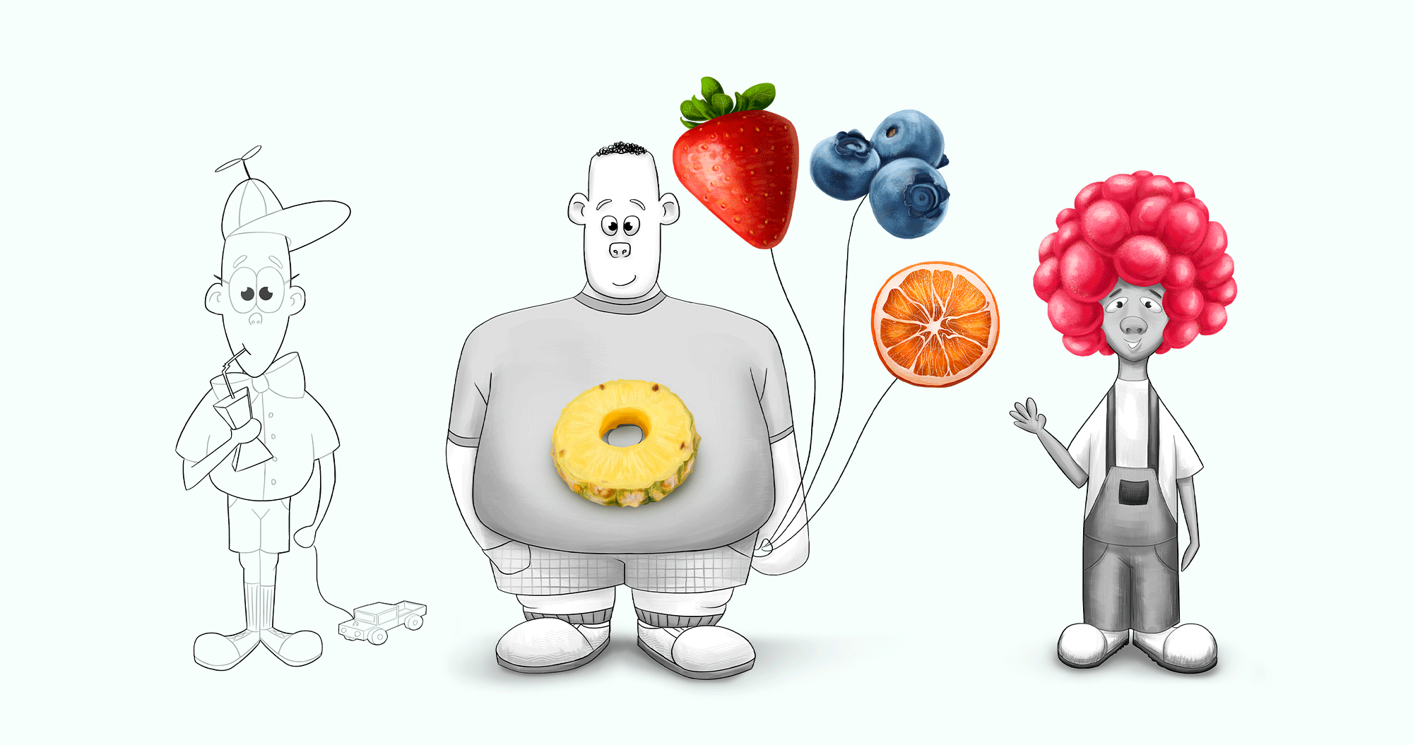 Витамины. Упаковка. Дизайн персонажей. — Изображение №10 — Брендинг, Иллюстрация на Dprofile