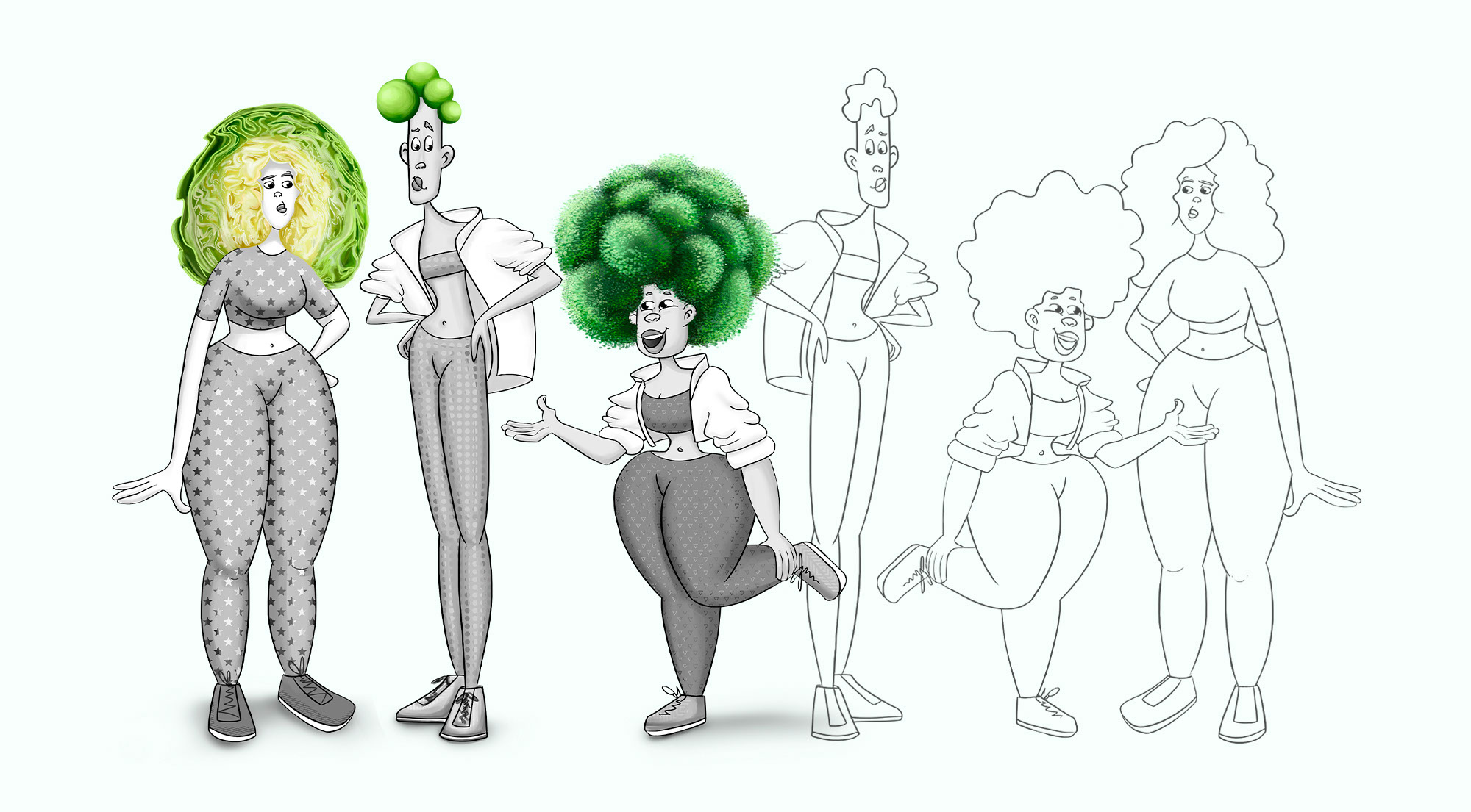 Витамины. Упаковка. Дизайн персонажей. — Изображение №6 — Брендинг, Иллюстрация на Dprofile