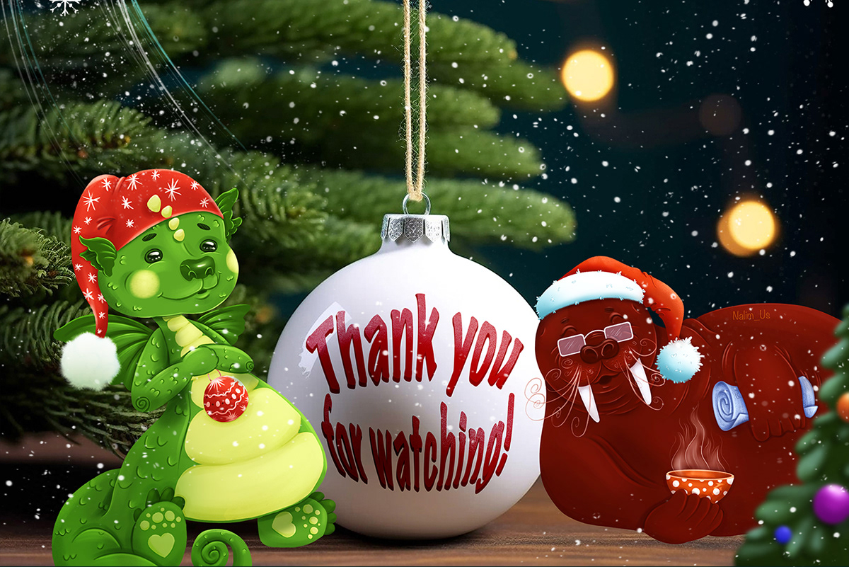 Новогодние иллюстрации к настольной игре Пазлы — Изображение №13 — Брендинг, Иллюстрация на Dprofile