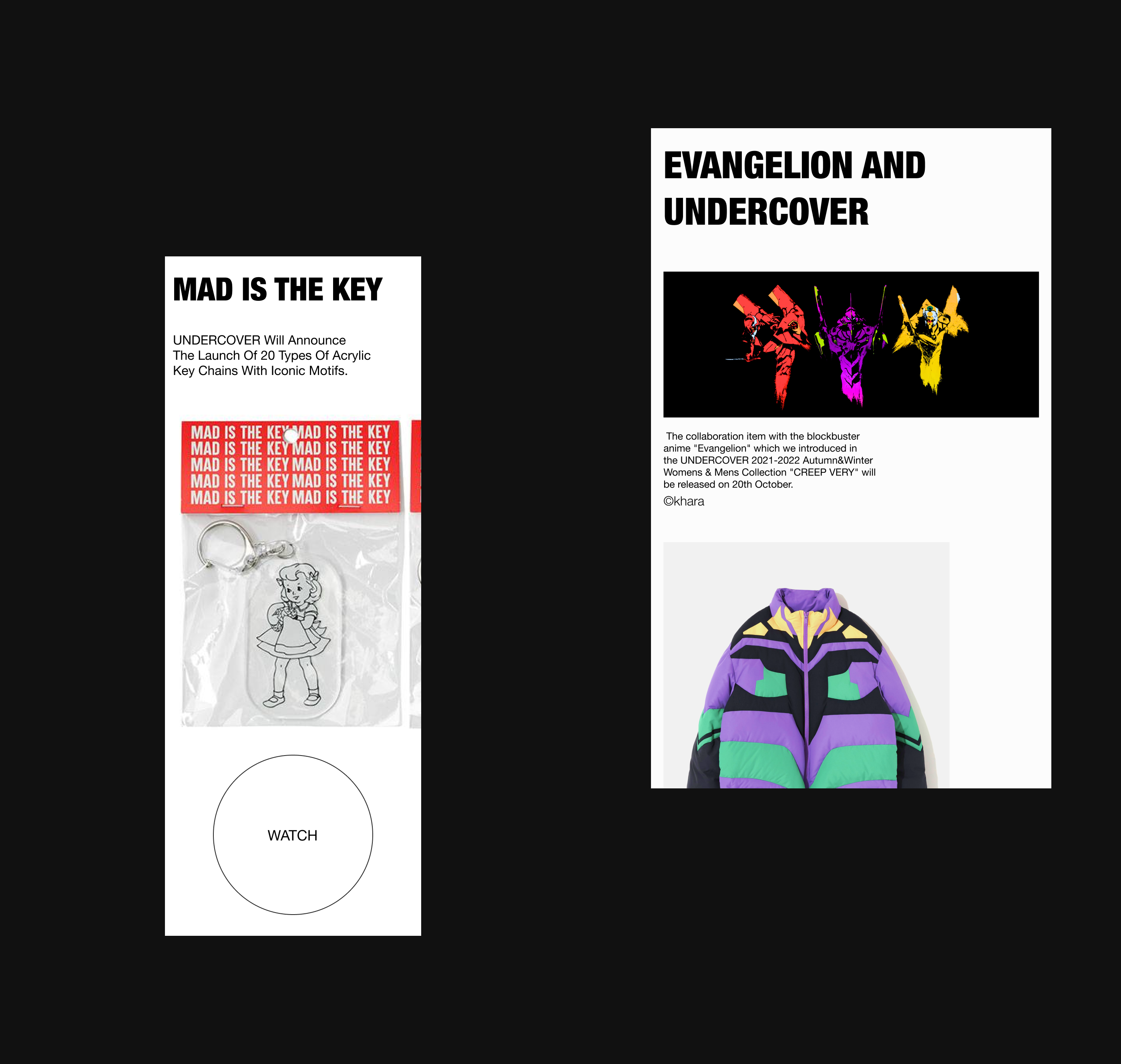 UNDERCOVER (redesign) — Изображение №6 — Интерфейсы, Маркетинг на Dprofile