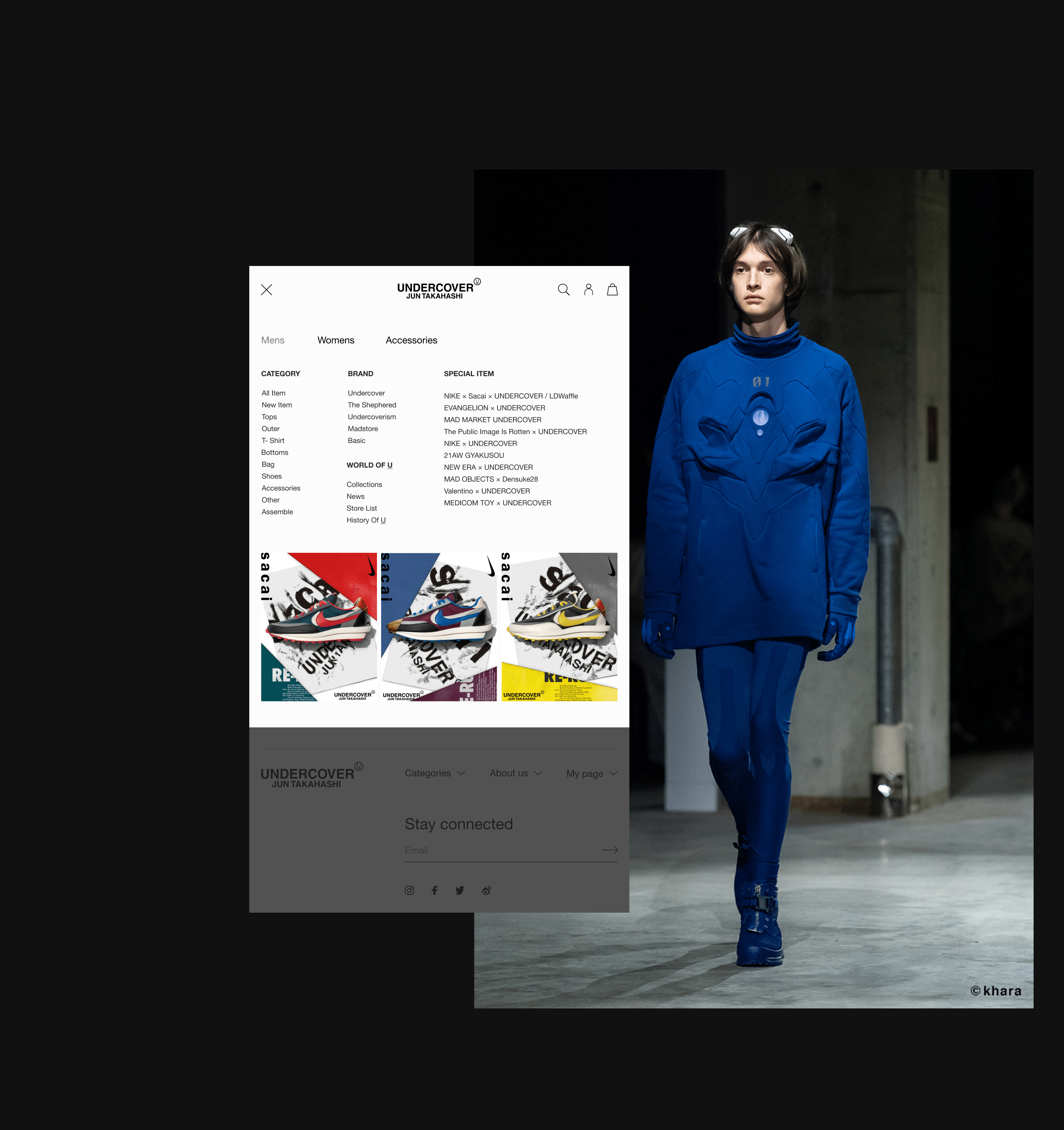 UNDERCOVER (redesign) — Изображение №11 — Интерфейсы, Маркетинг на Dprofile