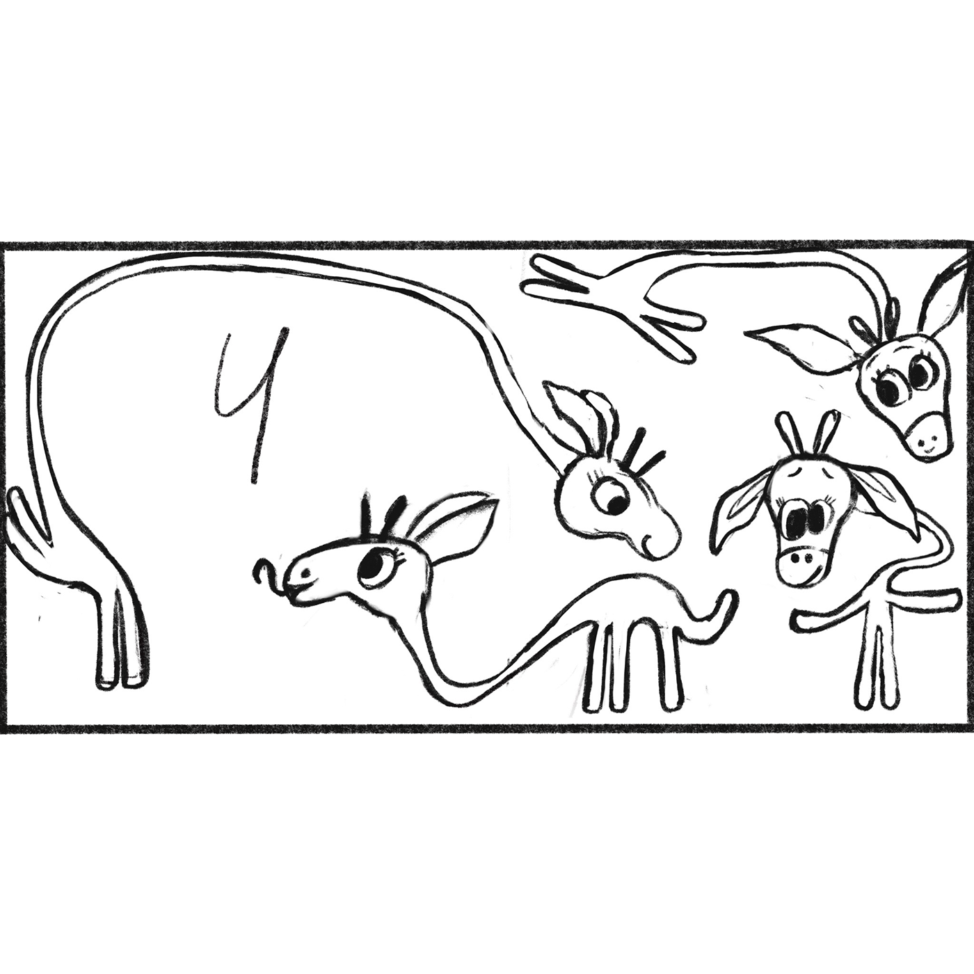 Children’s book. Numbers and animals. — Изображение №4 — Брендинг, Иллюстрация на Dprofile