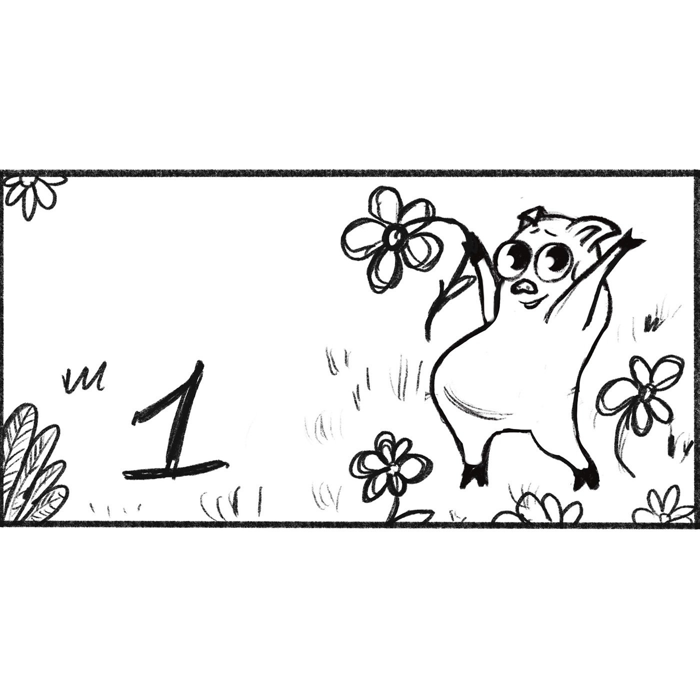 Children’s book. Numbers and animals. — Изображение №2 — Брендинг, Иллюстрация на Dprofile