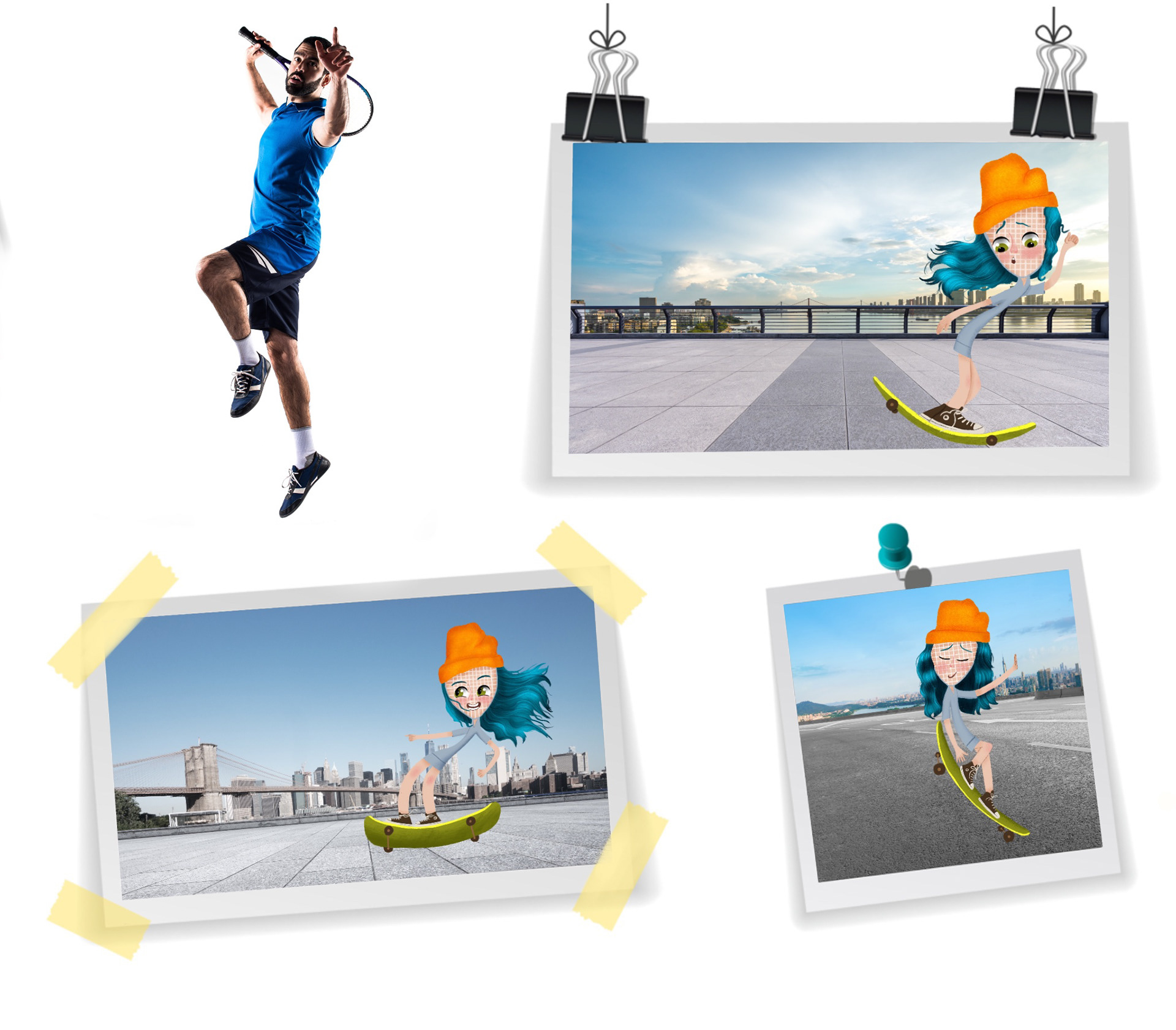 Brand character for sports store — Изображение №5 — Иллюстрация, Маркетинг на Dprofile