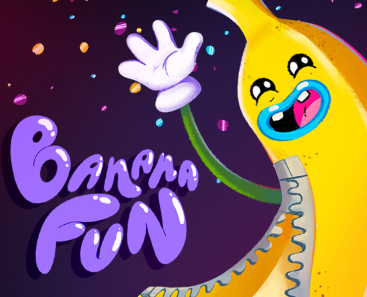 Banana Fun. Бренд-персонаж для ивент агенства на Dprofile