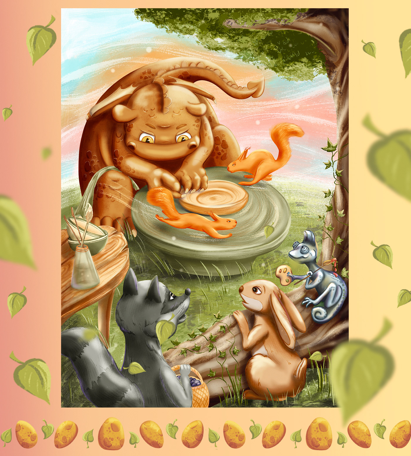 Illustrations for a children's book — Изображение №8 — Иллюстрация, Анимация на Dprofile