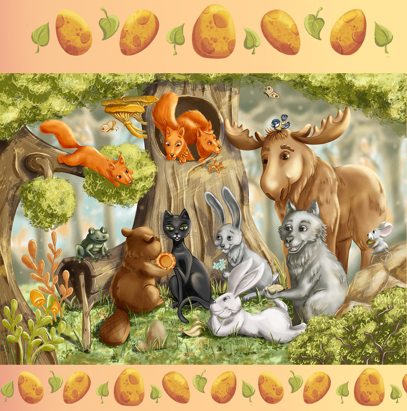 Illustrations for a children's book — Изображение №7 — Иллюстрация, Анимация на Dprofile