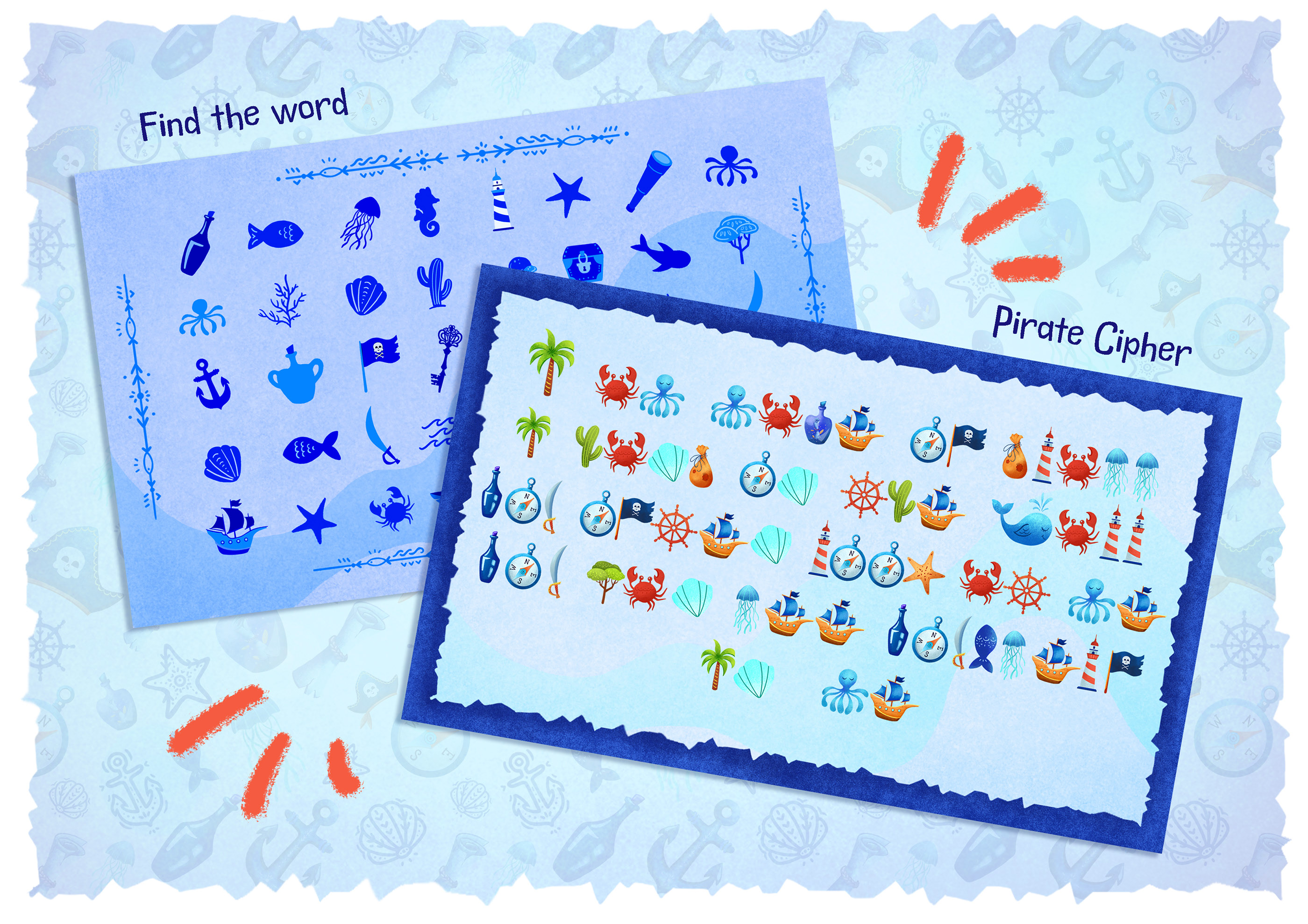 Island Adventure Children Game — Изображение №5 — Иллюстрация на Dprofile