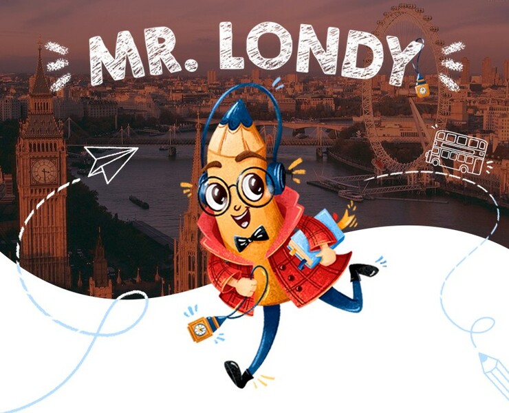 Бренд-персонаж Mr. Londy. — Иллюстрация, Графика на Dprofile