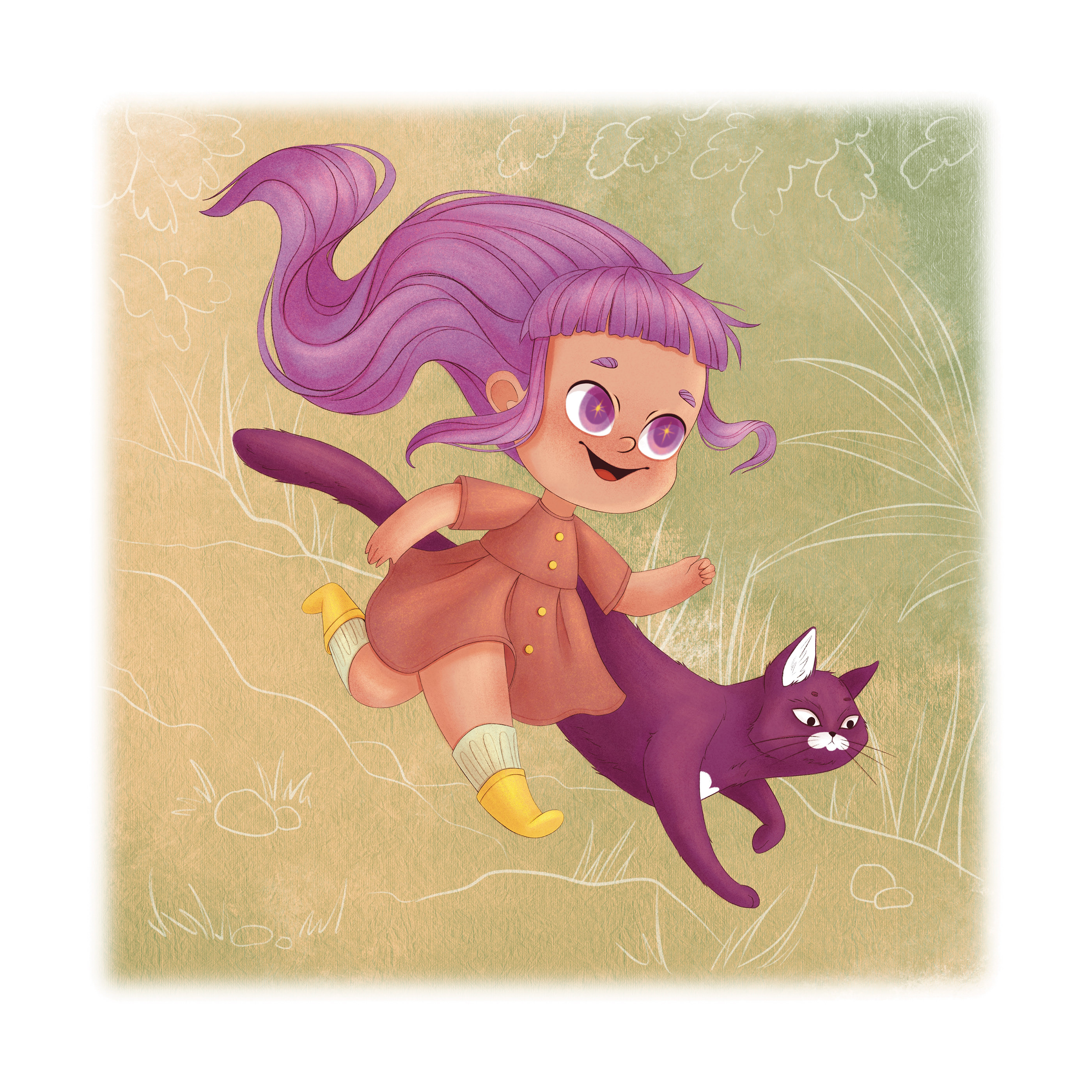 Matilda and Violet/Сharacter design — Изображение №16 — Иллюстрация на Dprofile