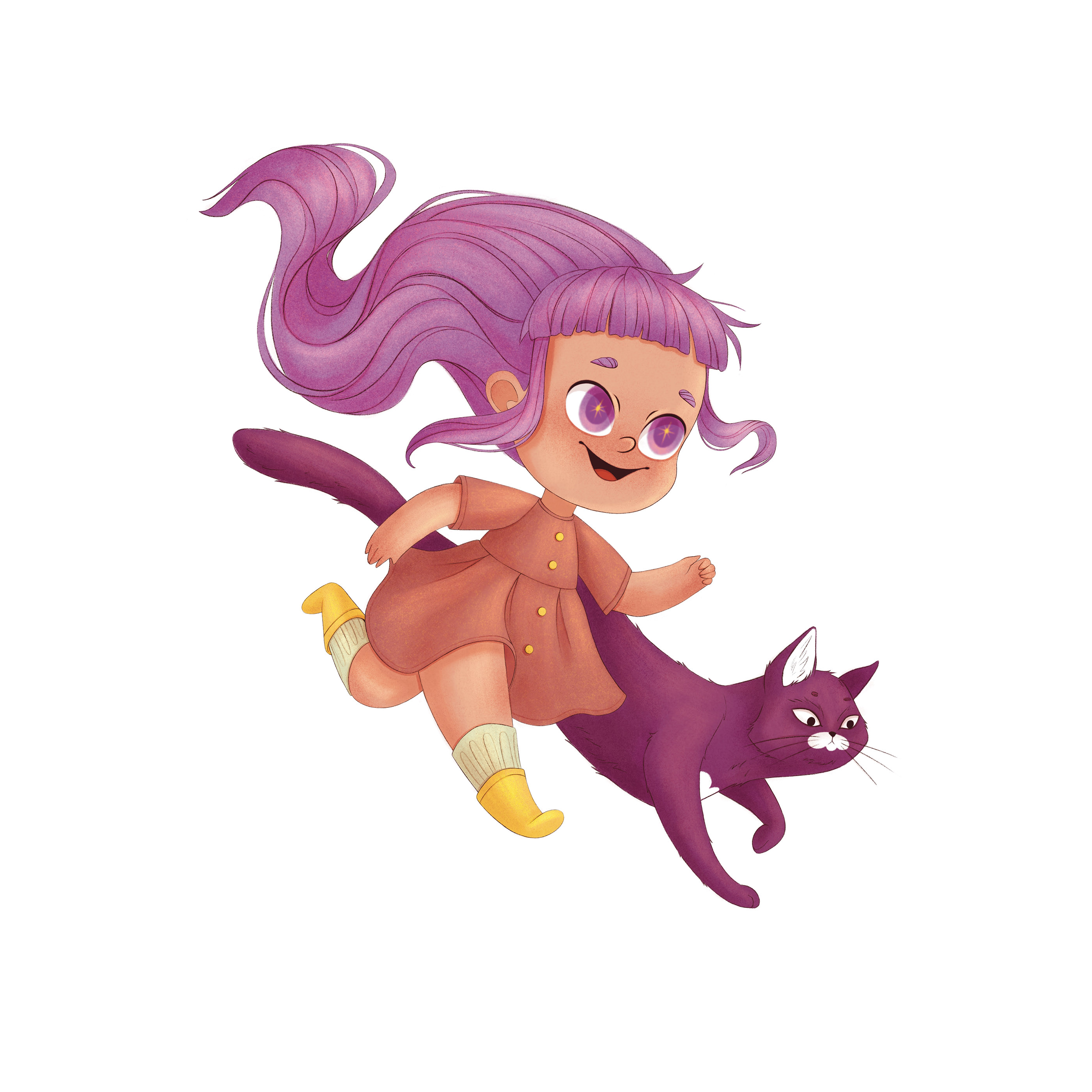 Matilda and Violet/Сharacter design — Изображение №9 — Иллюстрация на Dprofile