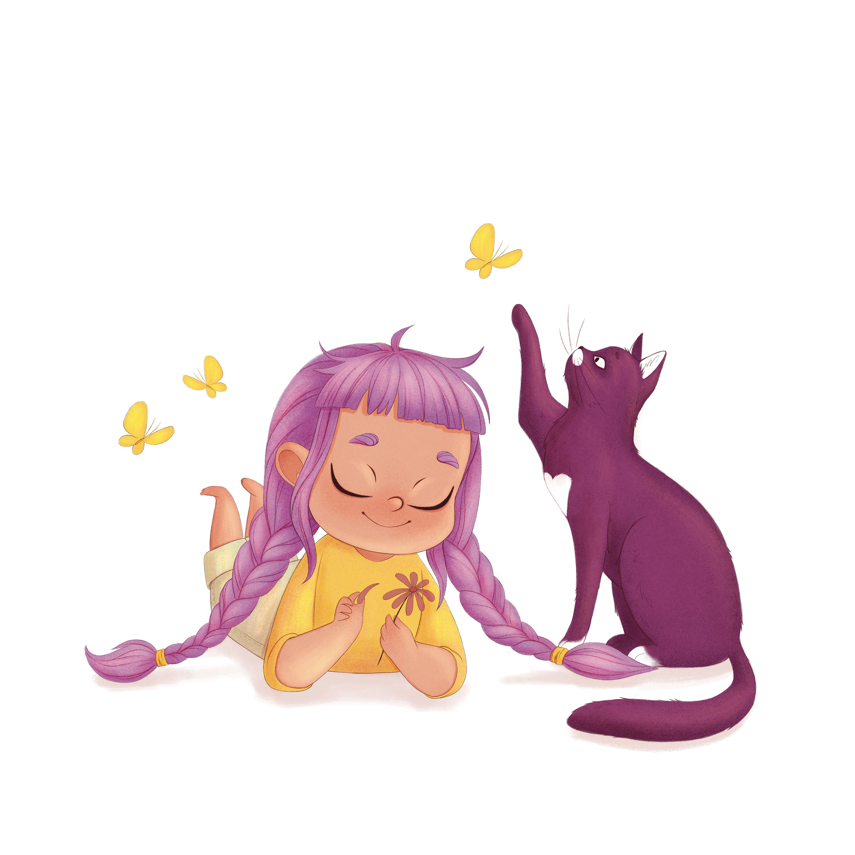 Matilda and Violet/Сharacter design — Изображение №7 — Иллюстрация на Dprofile