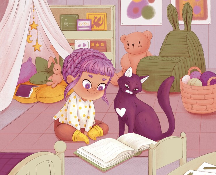 Matilda and Violet/Сharacter design на Dprofile