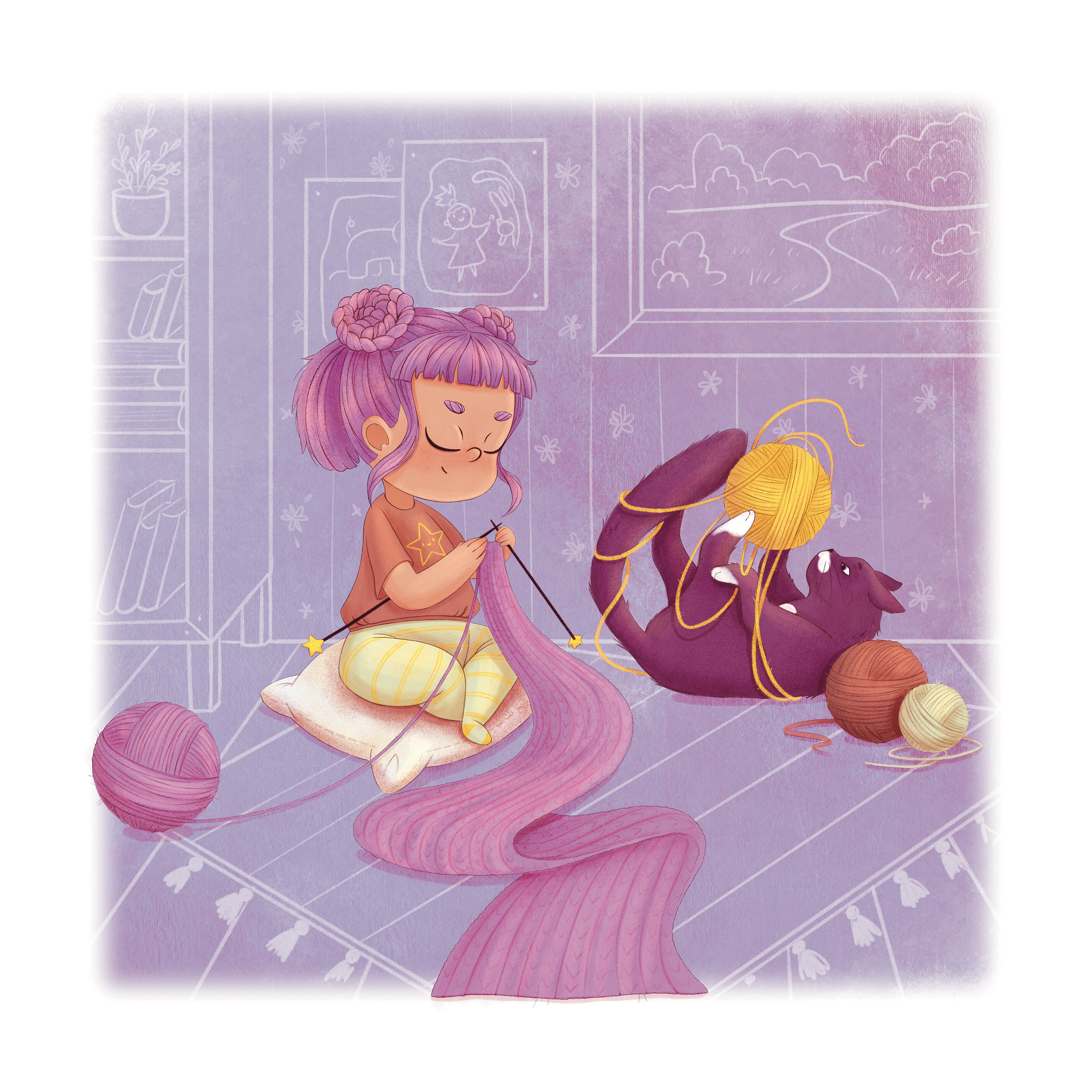 Matilda and Violet/Сharacter design — Изображение №19 — Иллюстрация на Dprofile