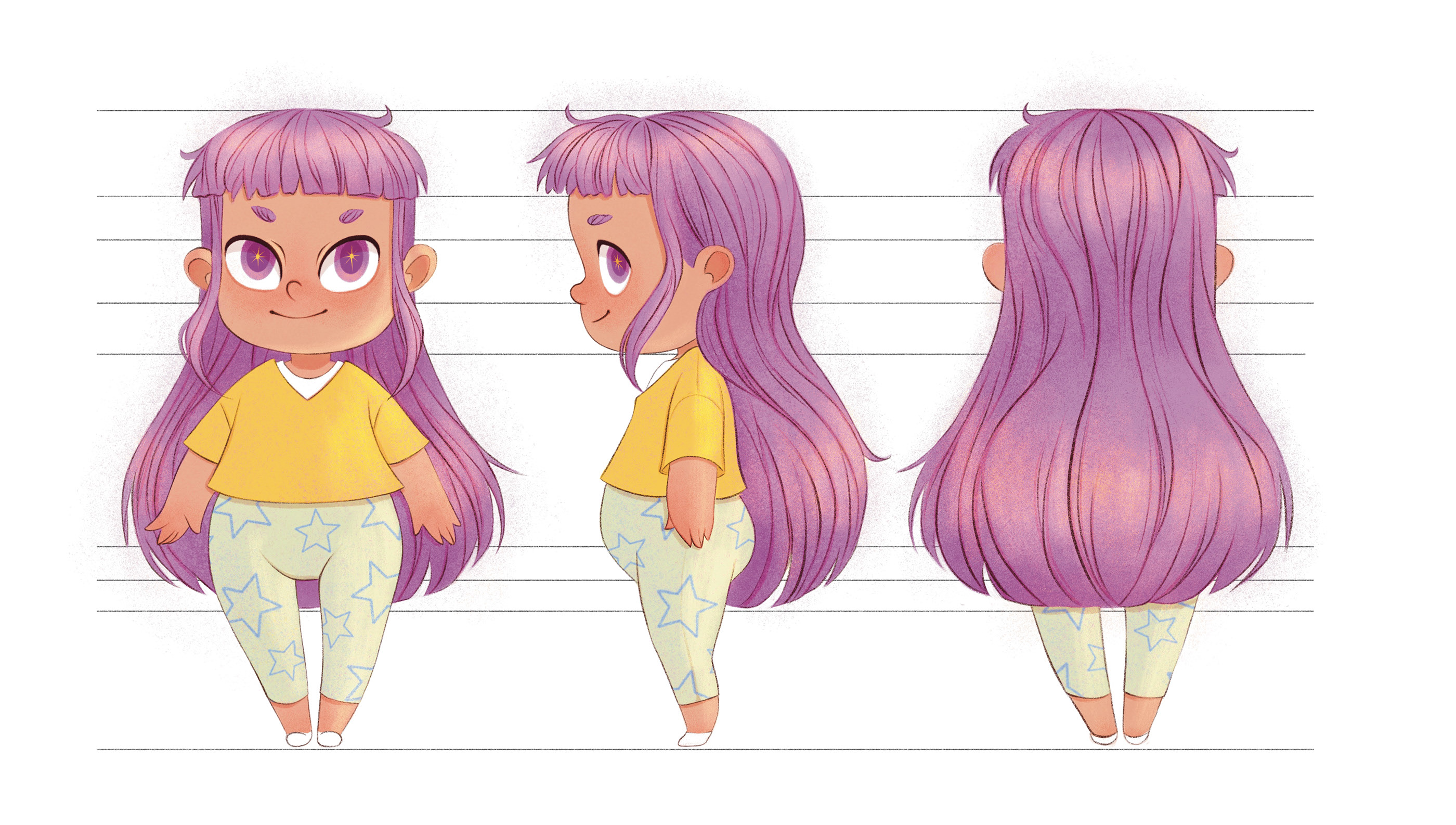 Matilda and Violet/Сharacter design — Изображение №3 — Иллюстрация на Dprofile