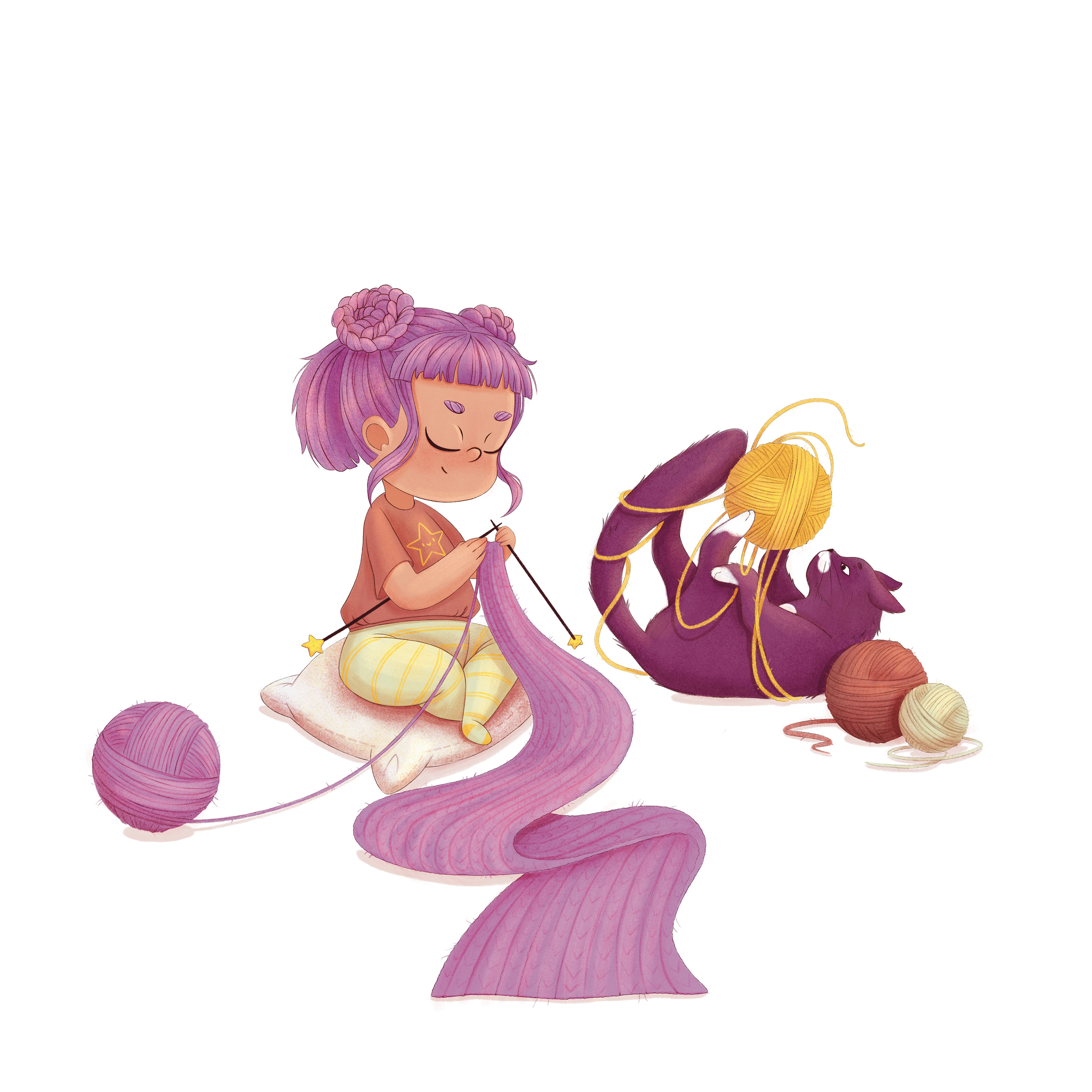 Matilda and Violet/Сharacter design — Изображение №11 — Иллюстрация на Dprofile