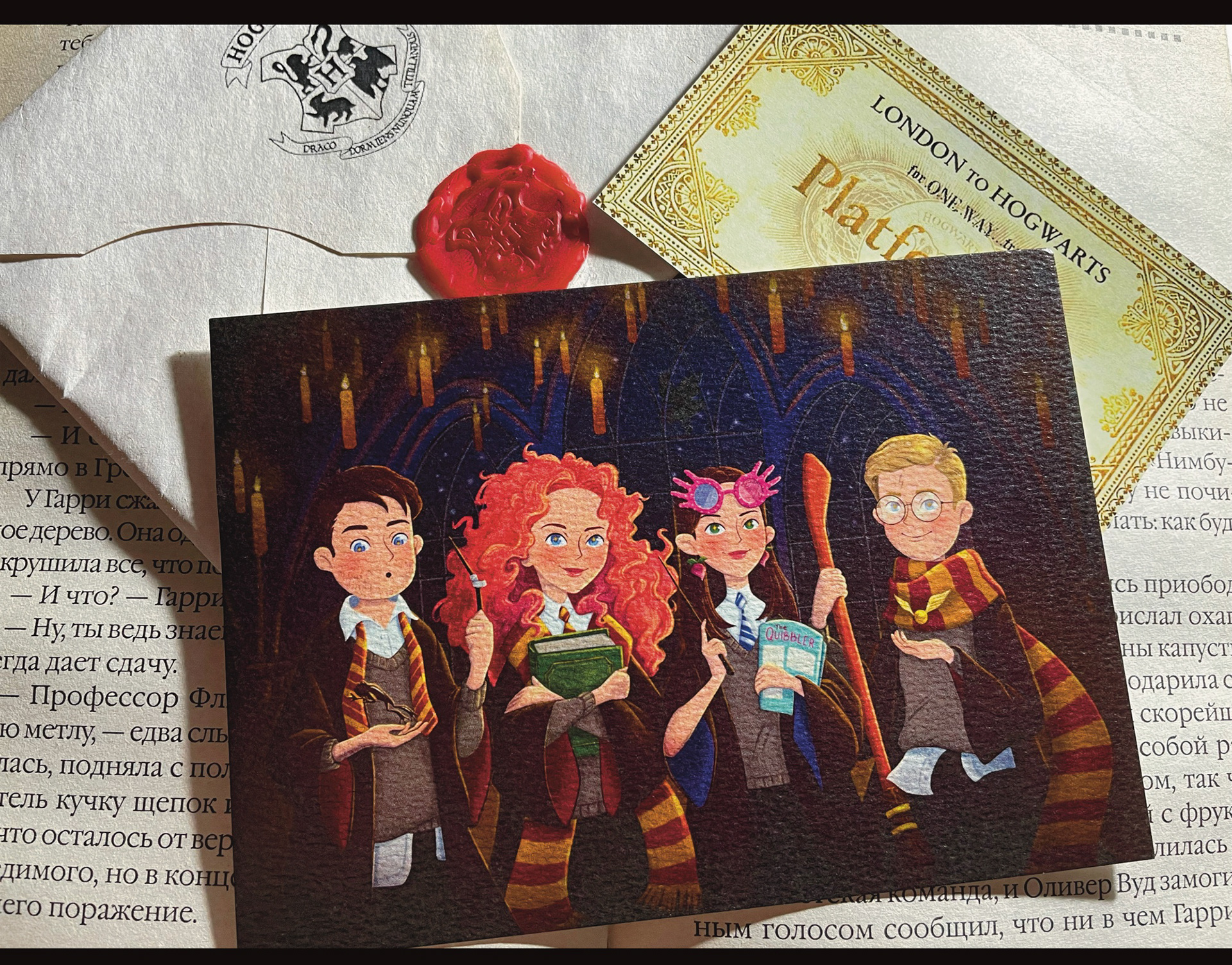 Postcards "BOOK UNIVERSES" — Изображение №11 — Иллюстрация на Dprofile
