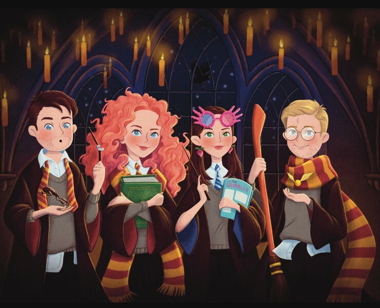 Postcards "BOOK UNIVERSES" на Dprofile