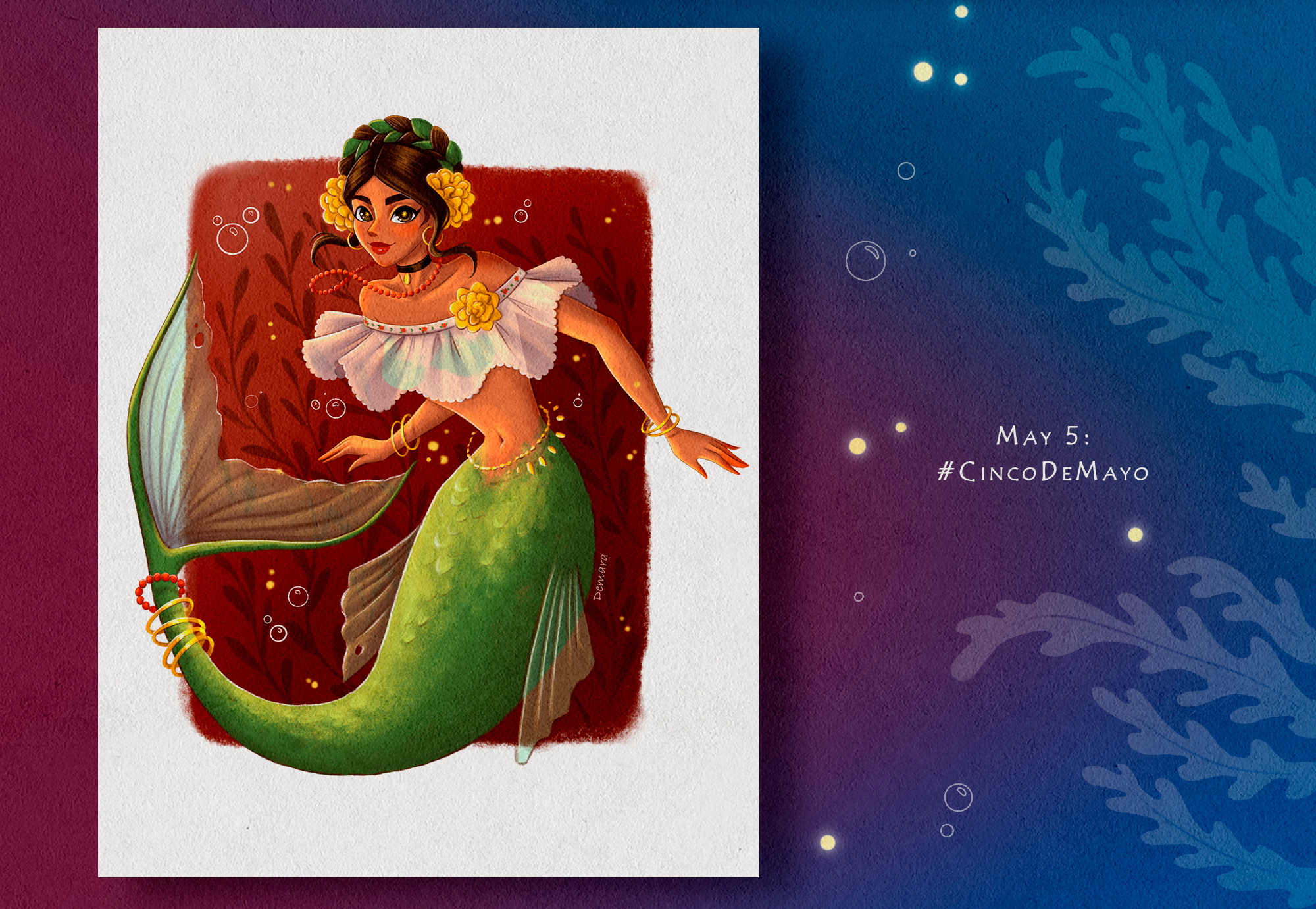 Mermay 2023 — Изображение №8 — Иллюстрация на Dprofile