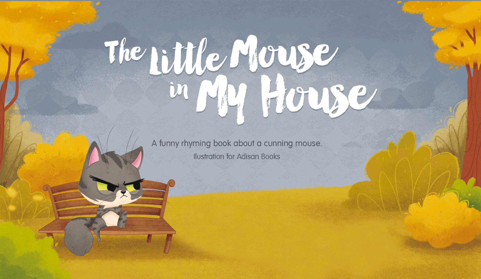 The Little Mouse in My House - Picture book — Изображение №1 — Иллюстрация, Графика на Dprofile