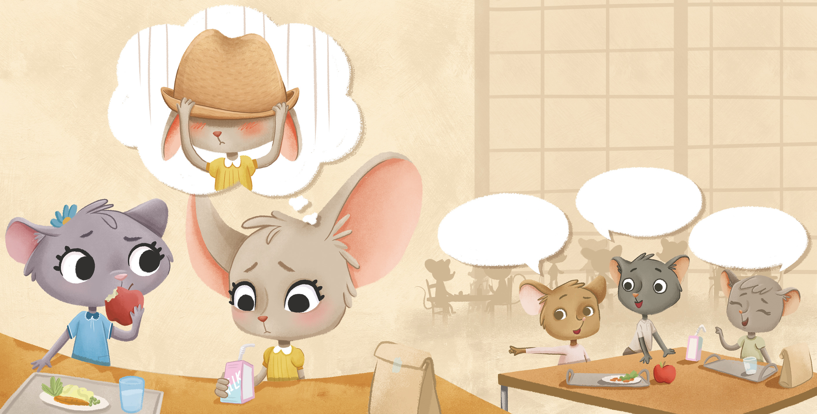 "Shy Sophia" Character design and illustrations — Изображение №4 — Иллюстрация, Графика на Dprofile
