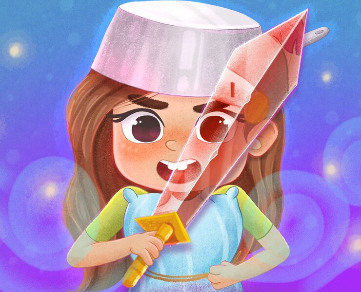 Иллюстрации для книги на Dprofile