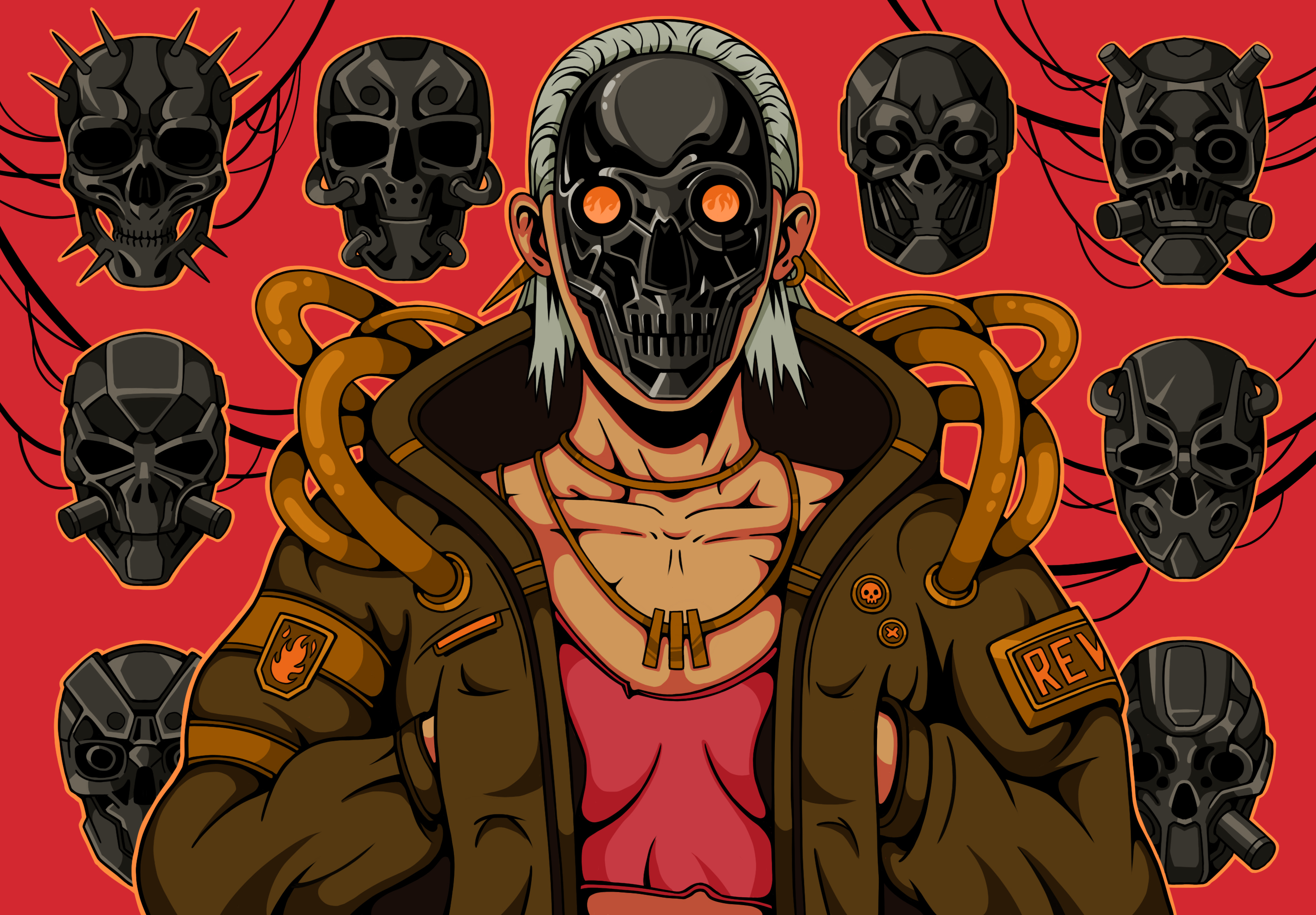 Иллюстрации для Ghost Syndicate Audio — Изображение №4 — Иллюстрация, Графика на Dprofile