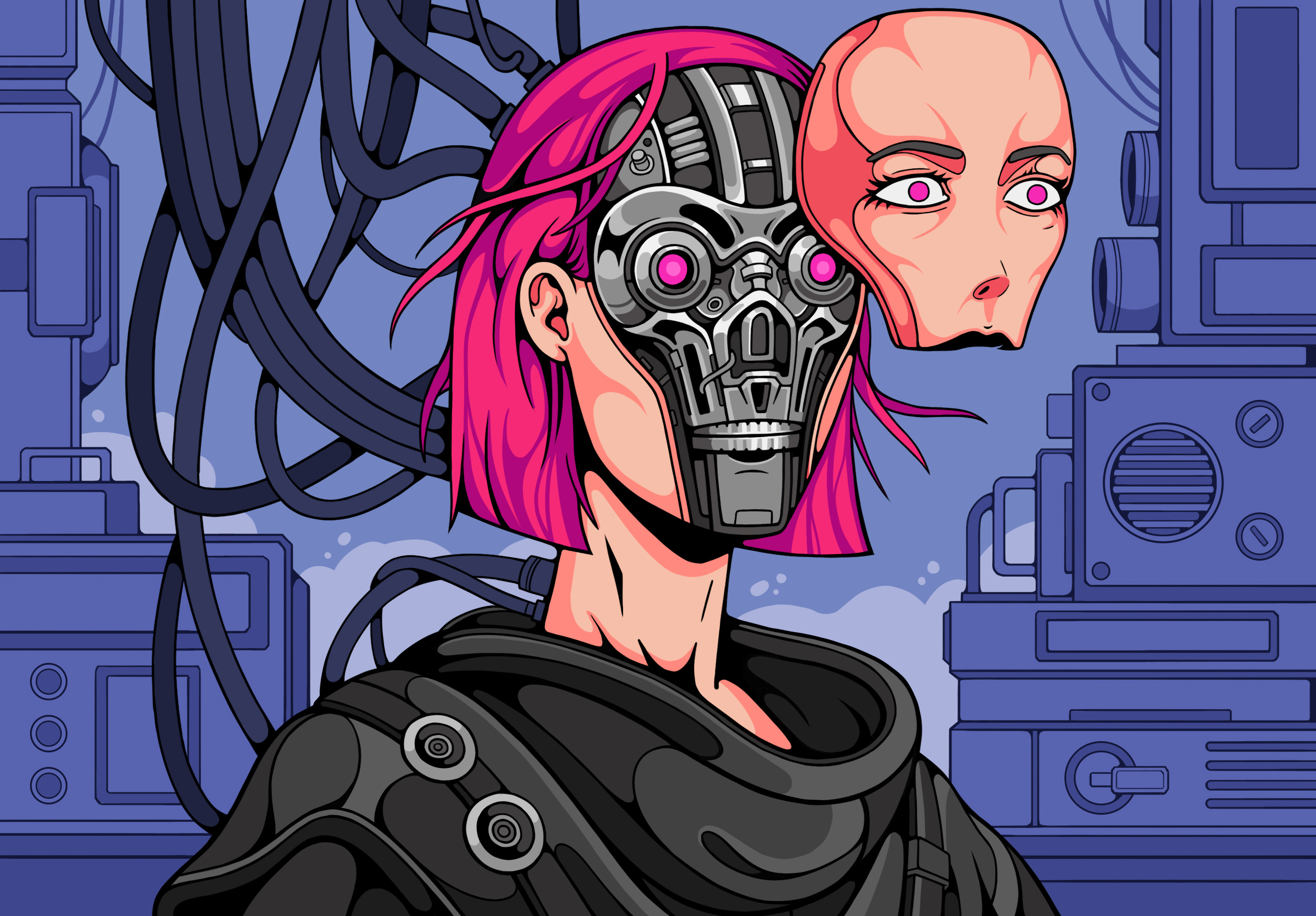 Иллюстрации для Ghost Syndicate Audio — Изображение №2 — Иллюстрация, Графика на Dprofile