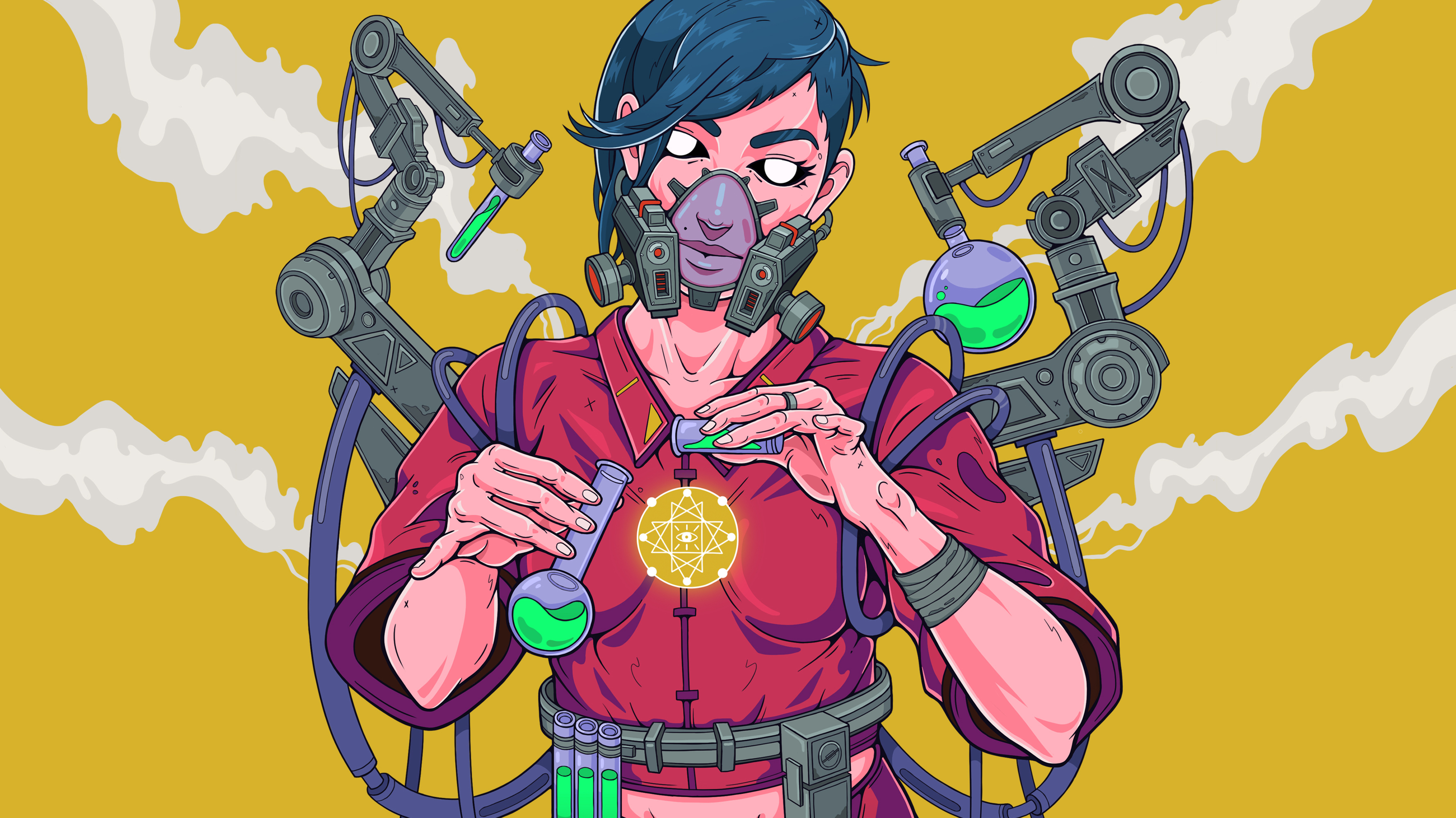 Серия иллюстраций для GHOST SINDICATE — Изображение №10 — Иллюстрация, Графика на Dprofile