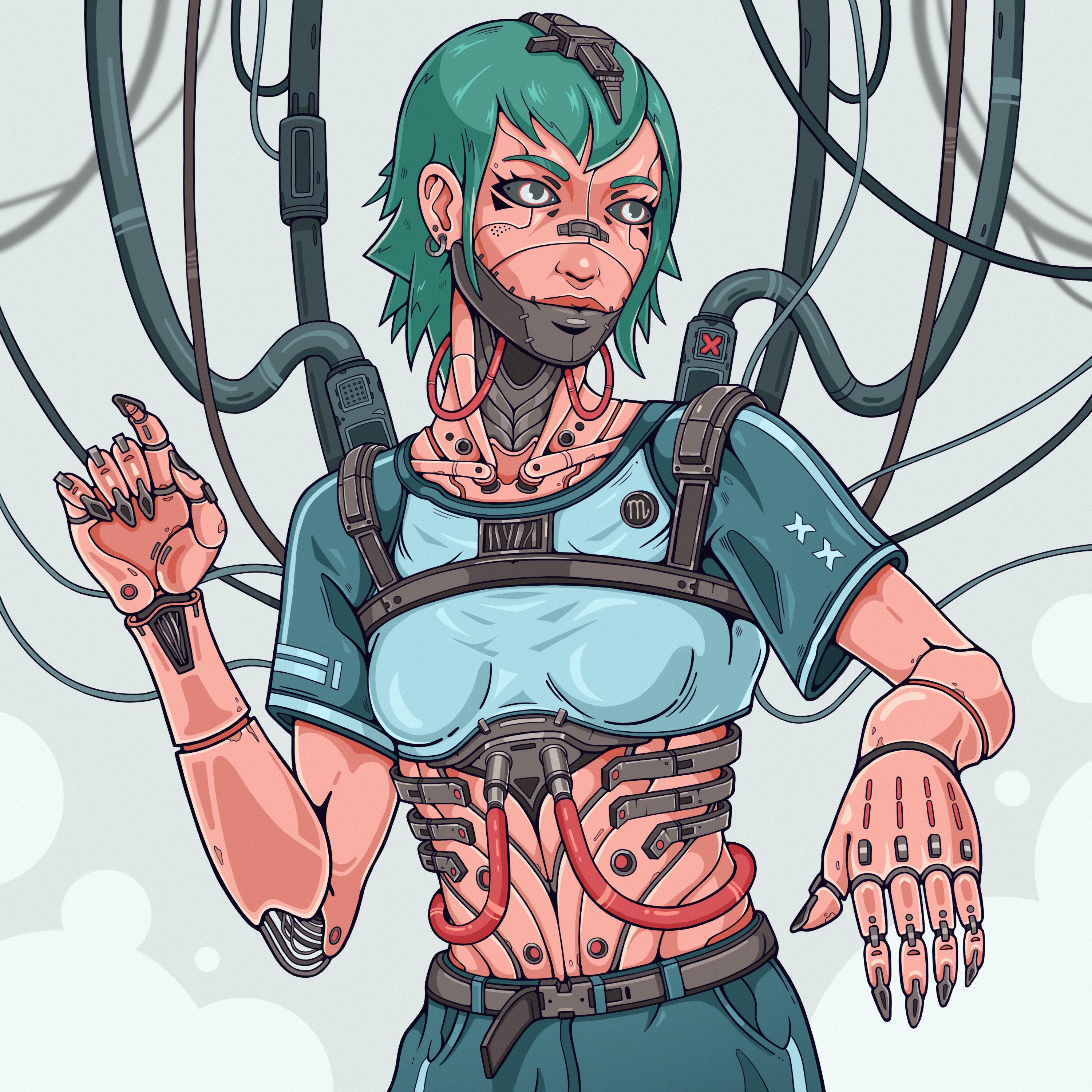 Серия иллюстраций для GHOST SINDICATE — Изображение №4 — Иллюстрация, Графика на Dprofile