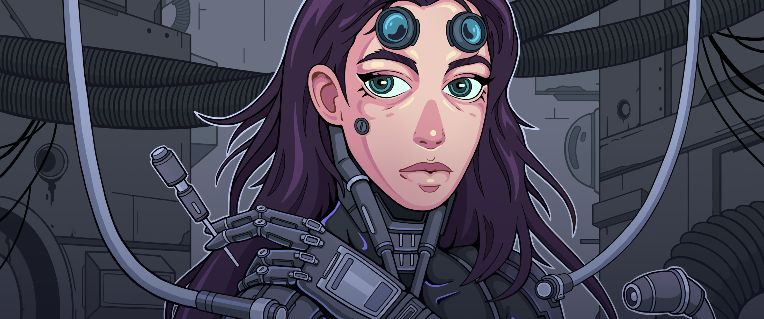 LACERTA. Иллюстрация для Ghost Syndicate — Изображение №1 — Иллюстрация на Dprofile
