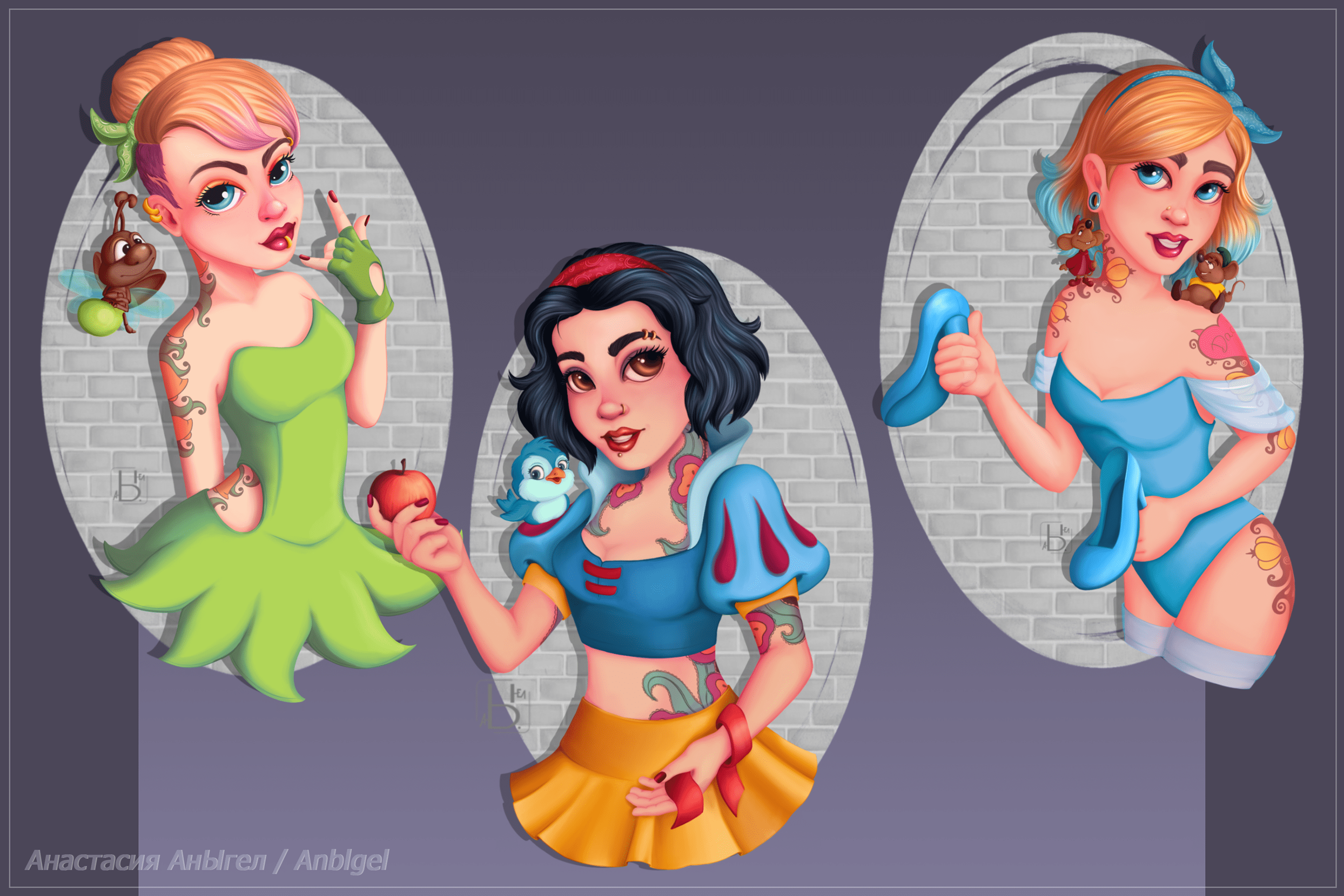 Bad princesses — Изображение №1 — Иллюстрация на Dprofile