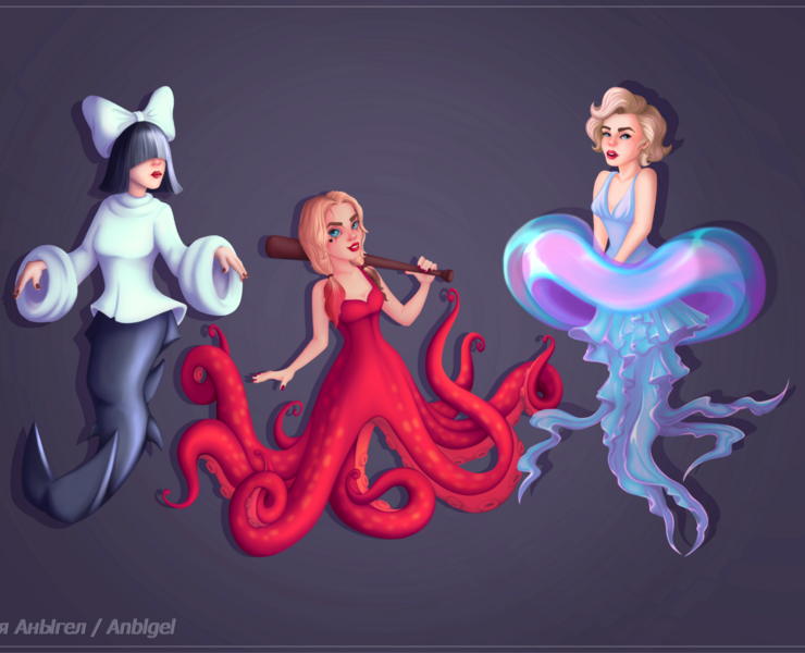 Mermay 2023 — Иллюстрация, Графика на Dprofile