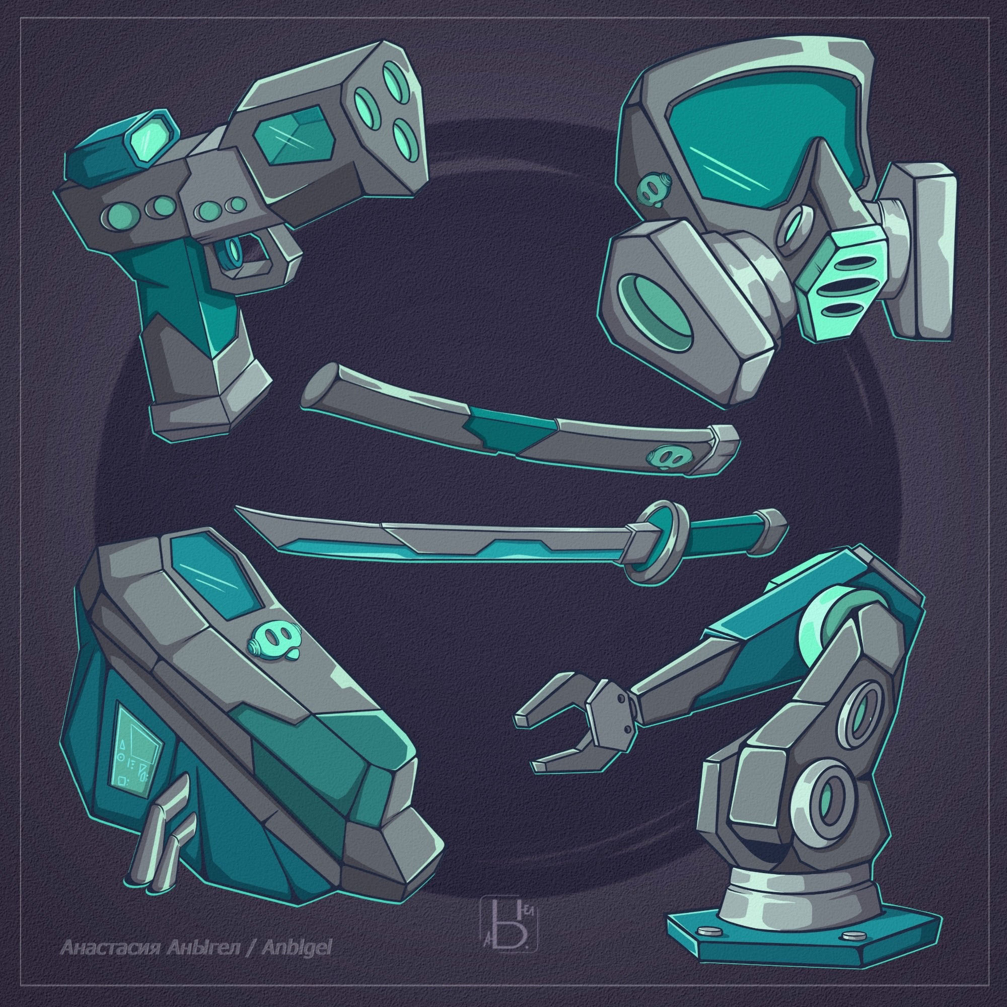 Inktober 2023 cyberpunk — Изображение №7 — Иллюстрация, Графика на Dprofile