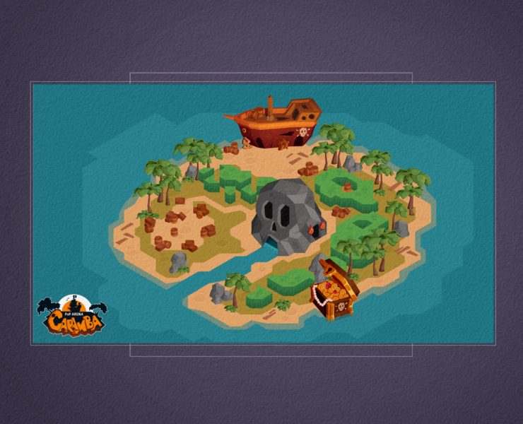 Caramba PvP arena — Иллюстрация, Графика на Dprofile