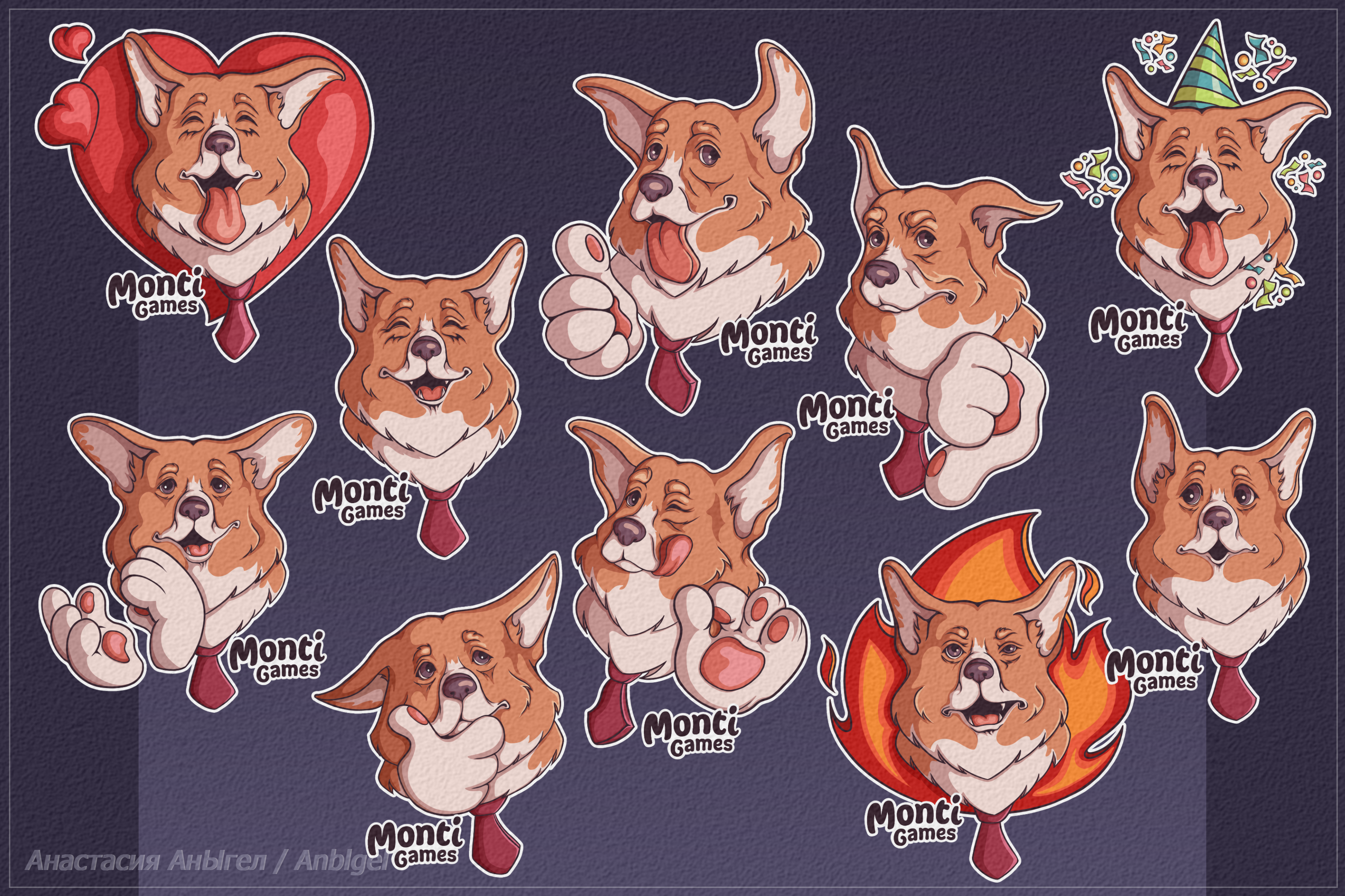 Sticker packs — Изображение №1 — Иллюстрация, Графика на Dprofile