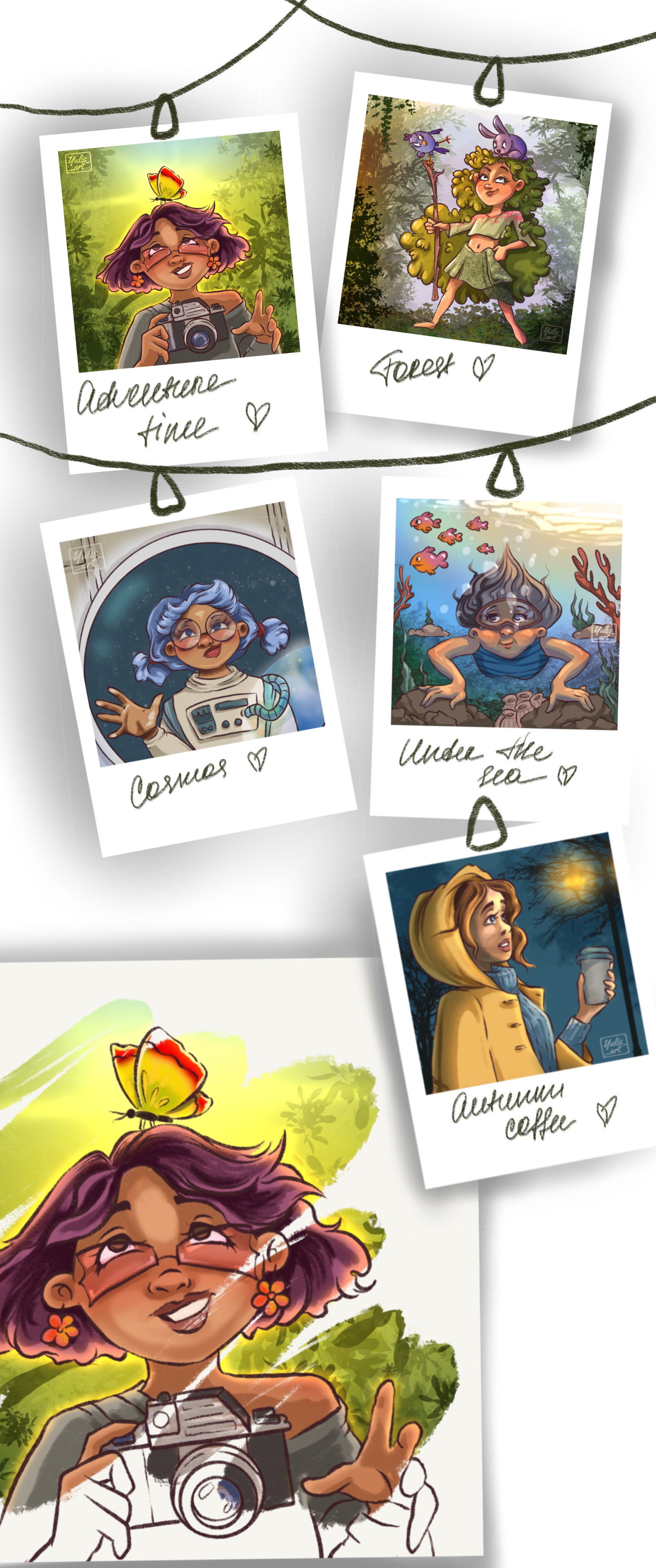 Colours of nature — Изображение №2 — Иллюстрация на Dprofile