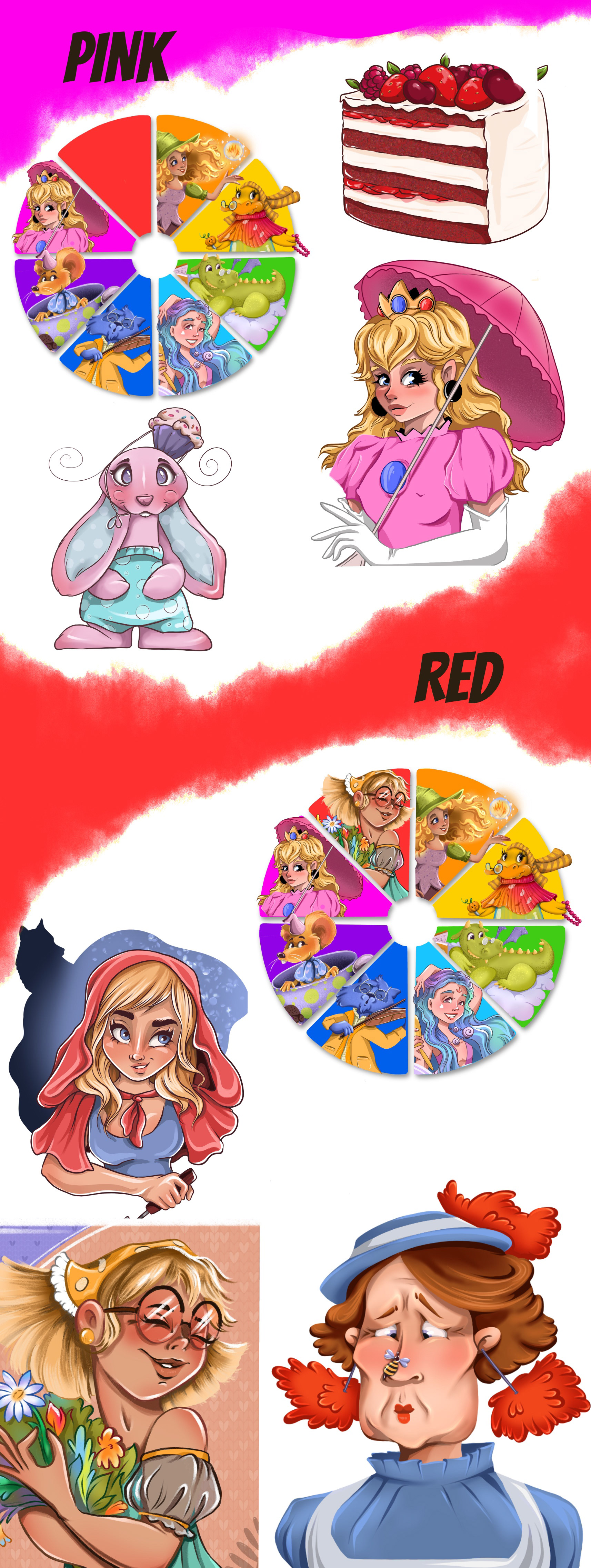 Color wheel challenge — Изображение №5 — Иллюстрация на Dprofile